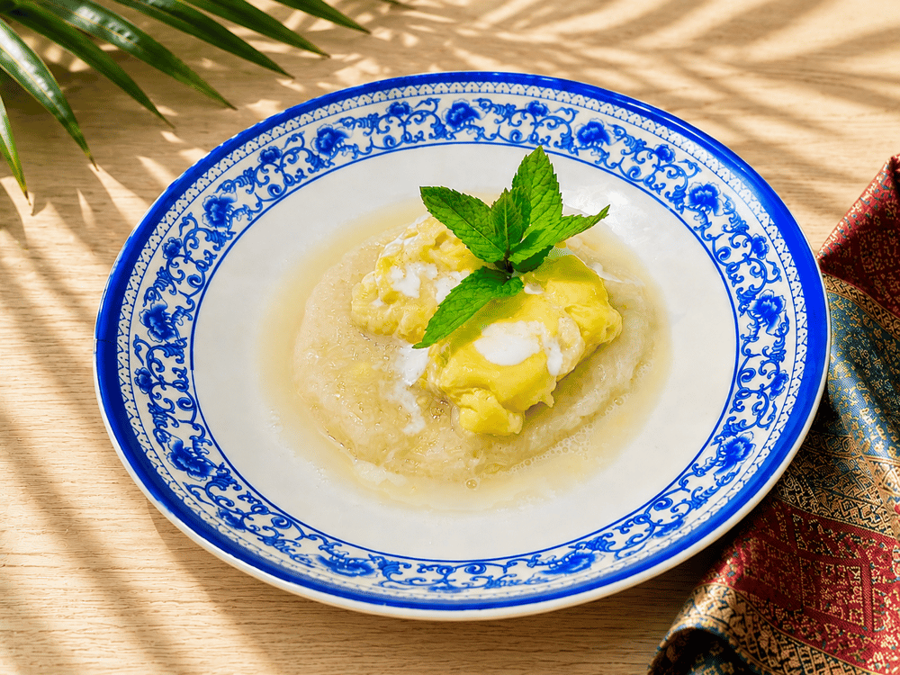 Durian Sticky Rice ข้าวเหนียวทุเรียน