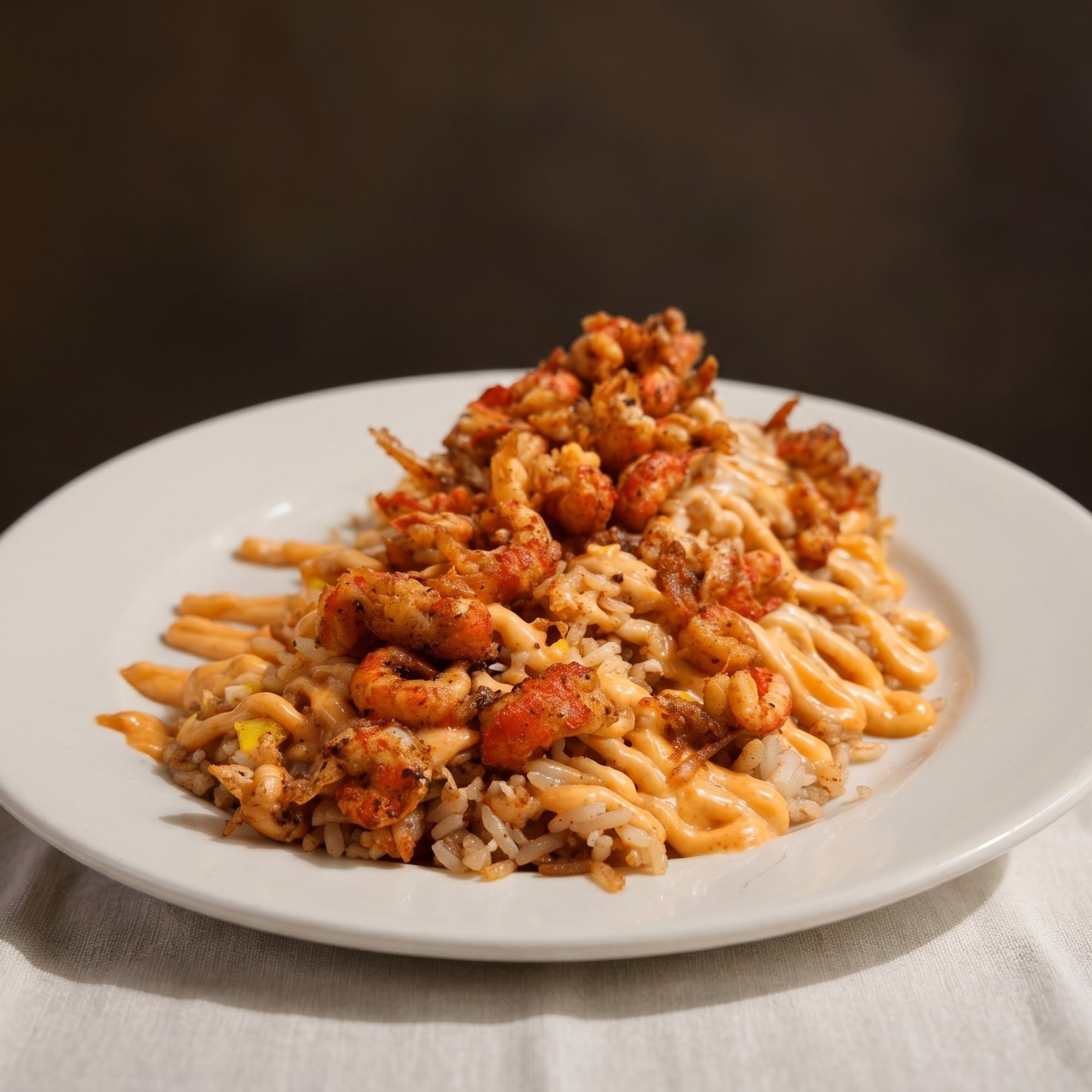 Cajun Crawfish Fried Rice