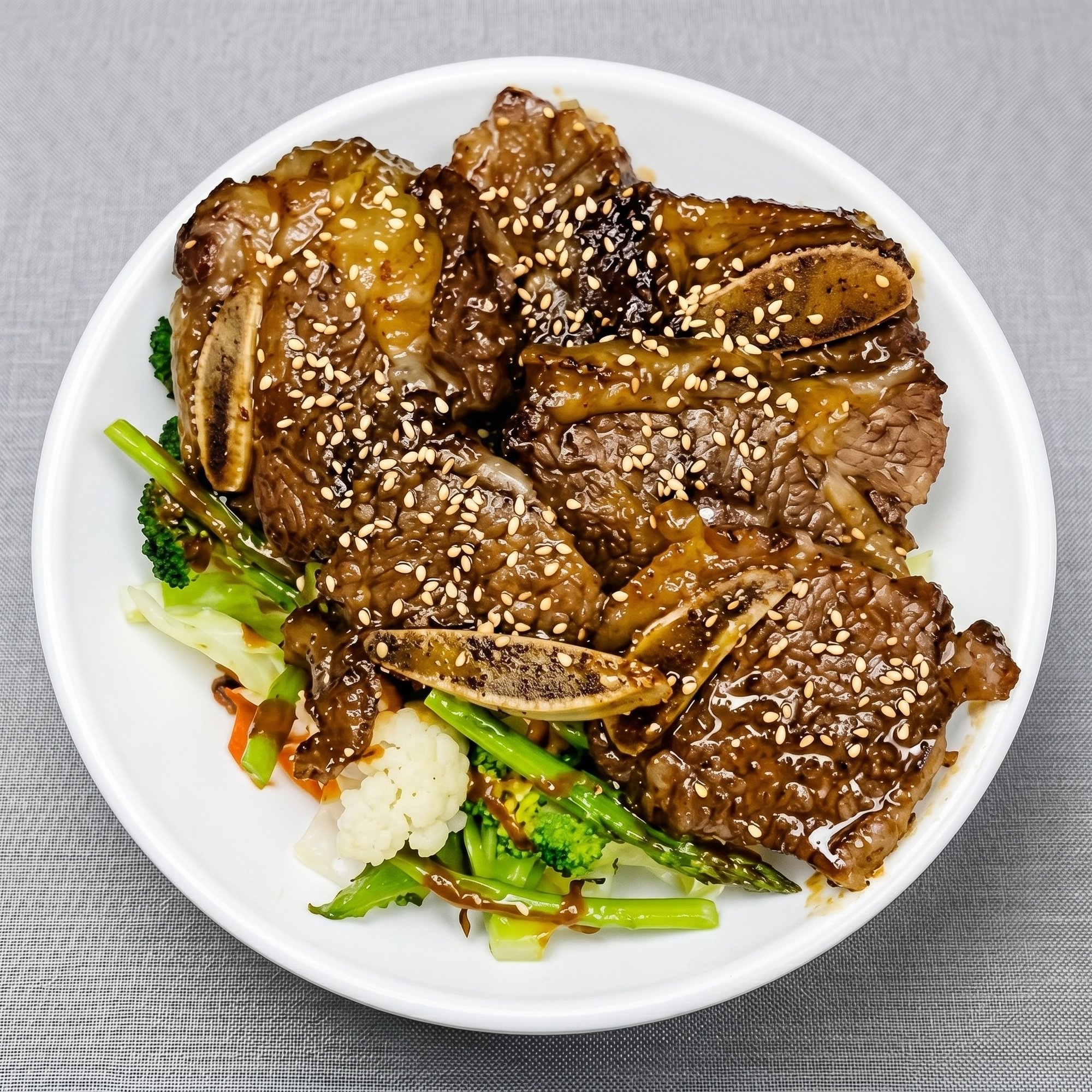 Prime Short Rib (Galbi) Rice Bowl
