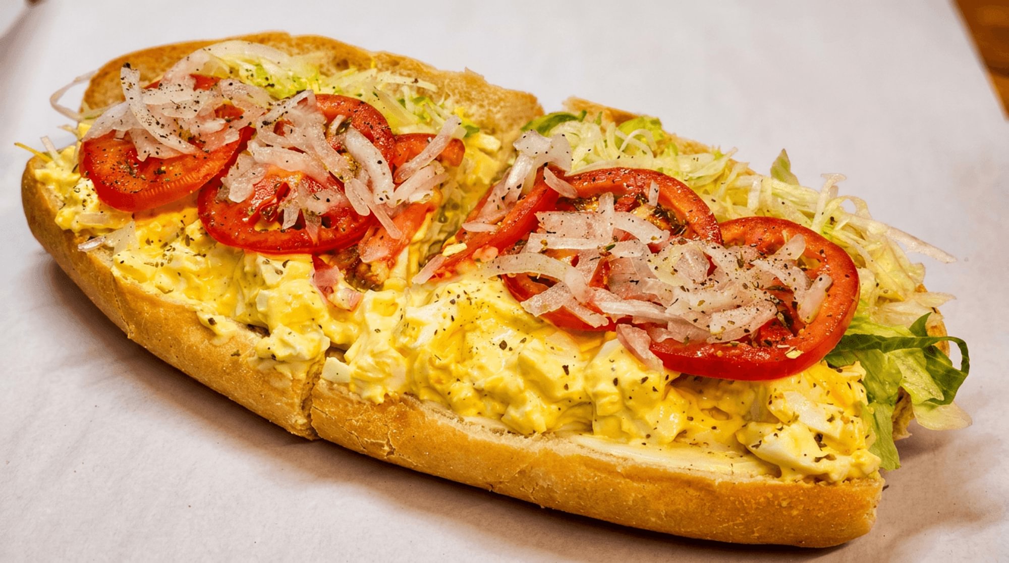 Egg Salad Hoagie