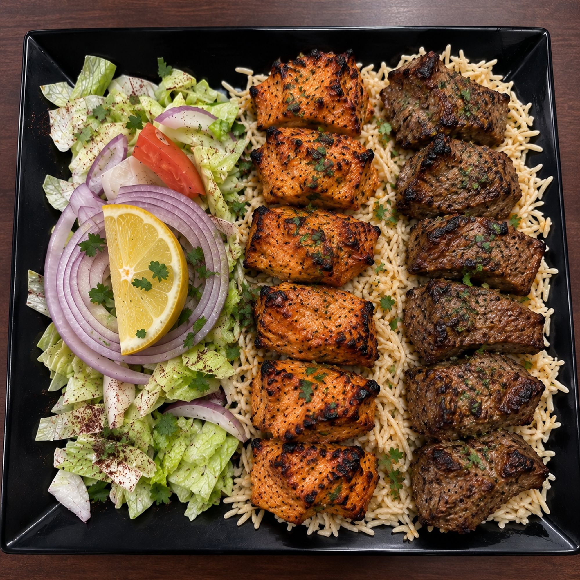 Chicken Tikka And Lamb Tikka 
