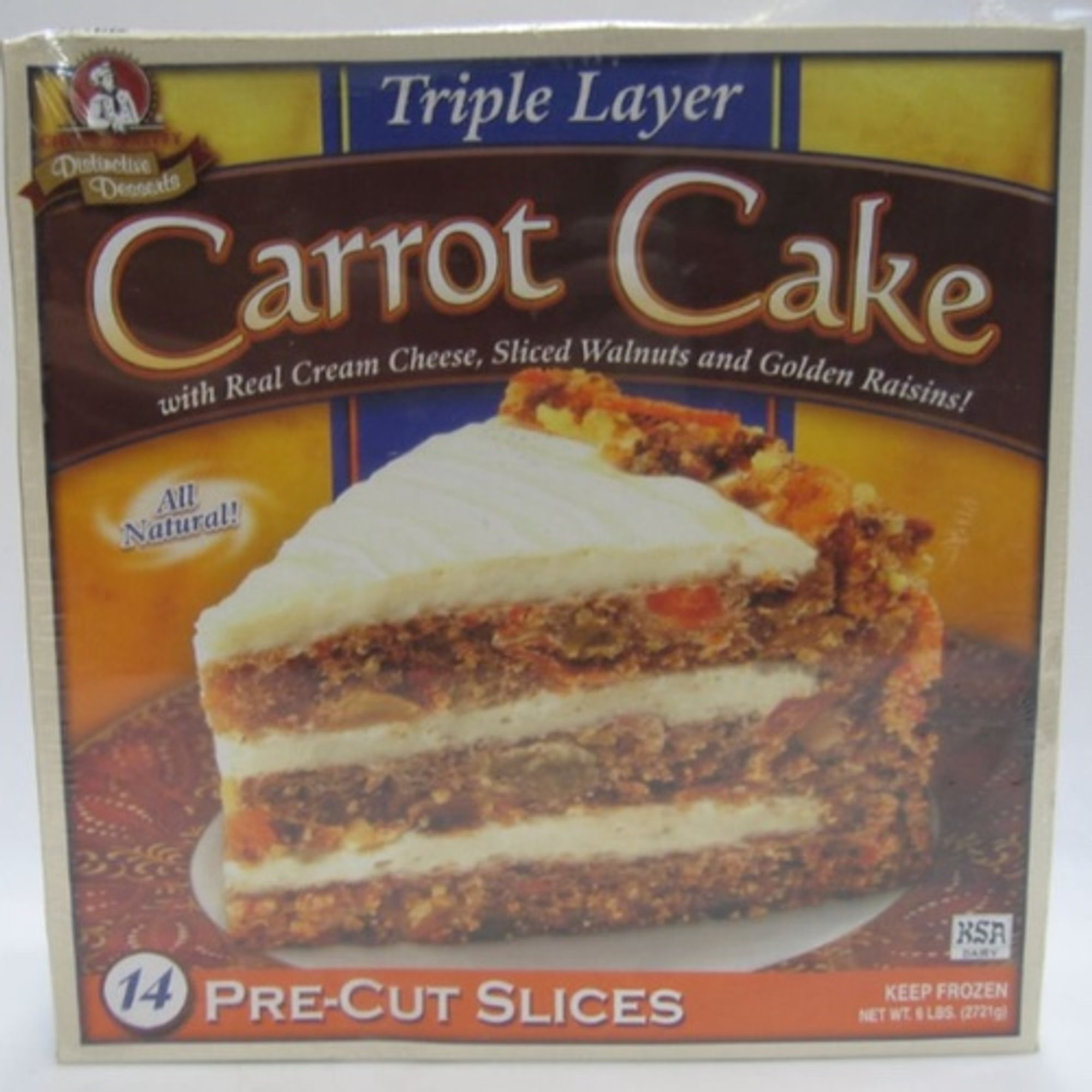 Full cake (14 piece) Carrot cake