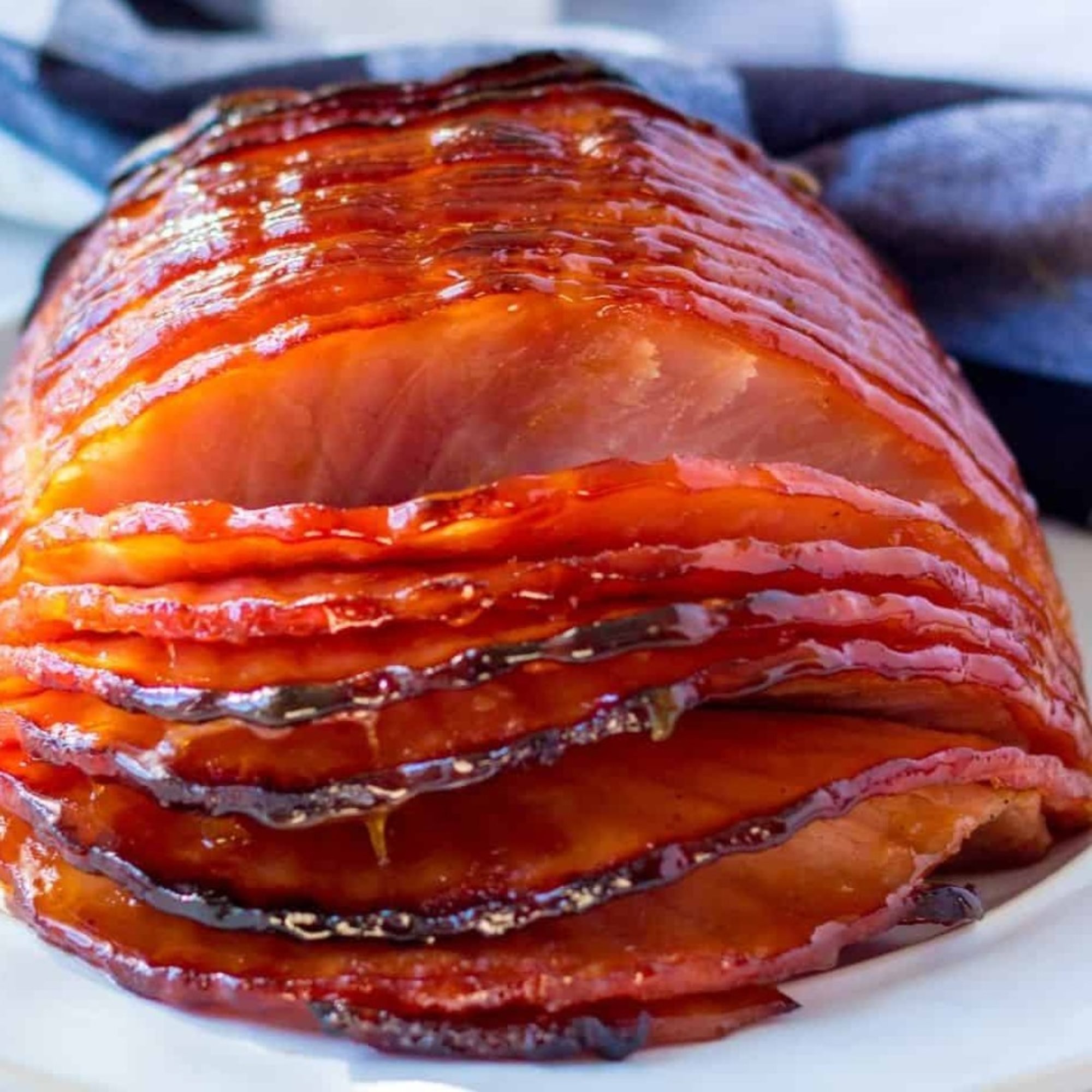 Maple Bourbon Smoked Ham
