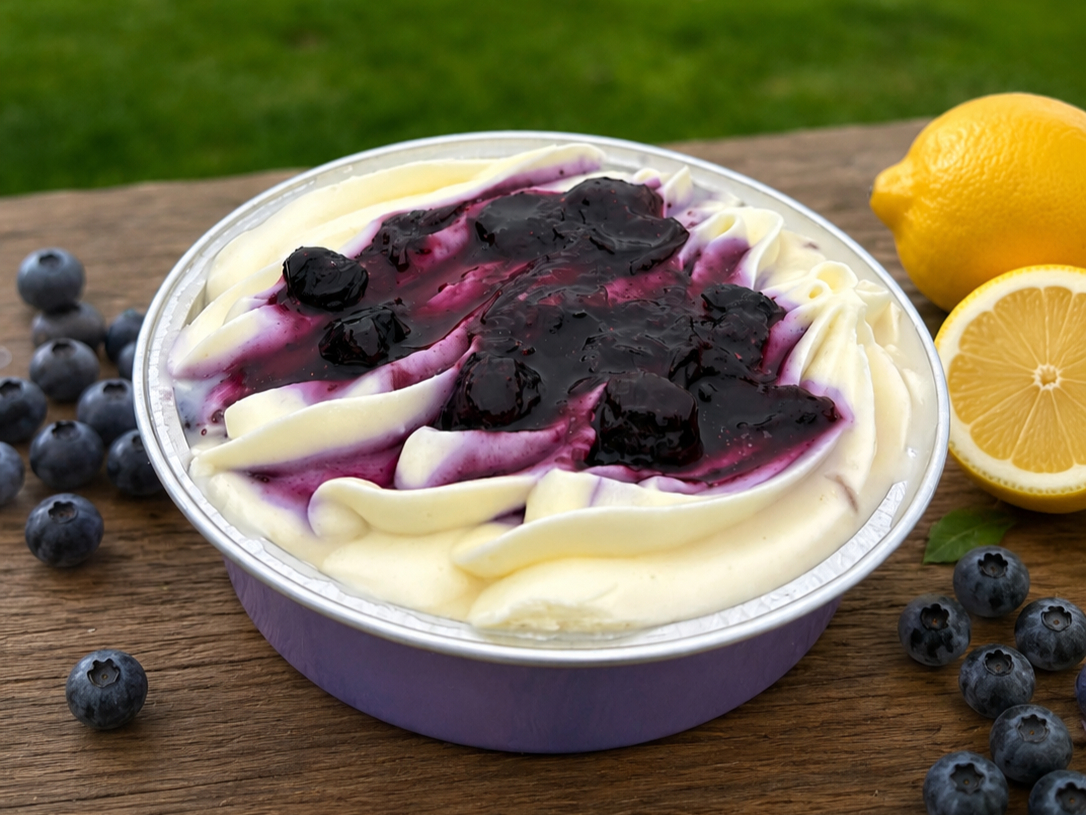 Lemon Blueberry Tres Leches