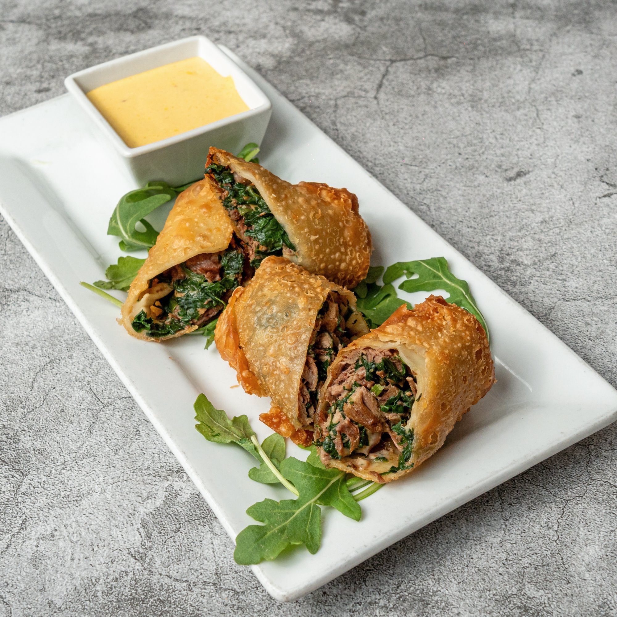 Short Rib Egg Roll
