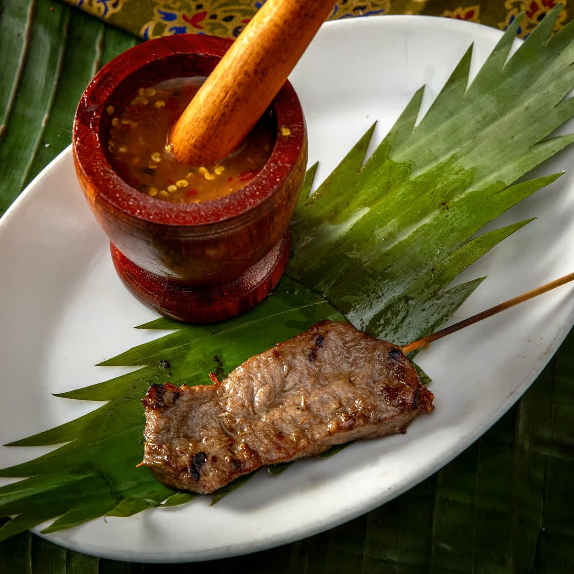 Hanger Steak 2 Skewers