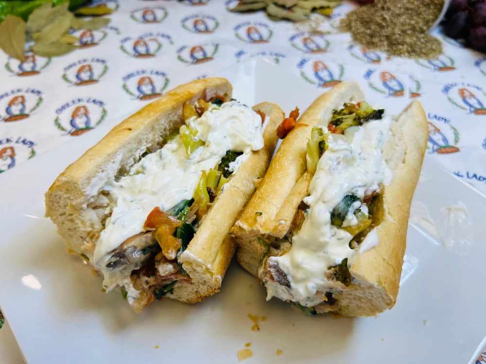 Grilled Veggie Hoagie