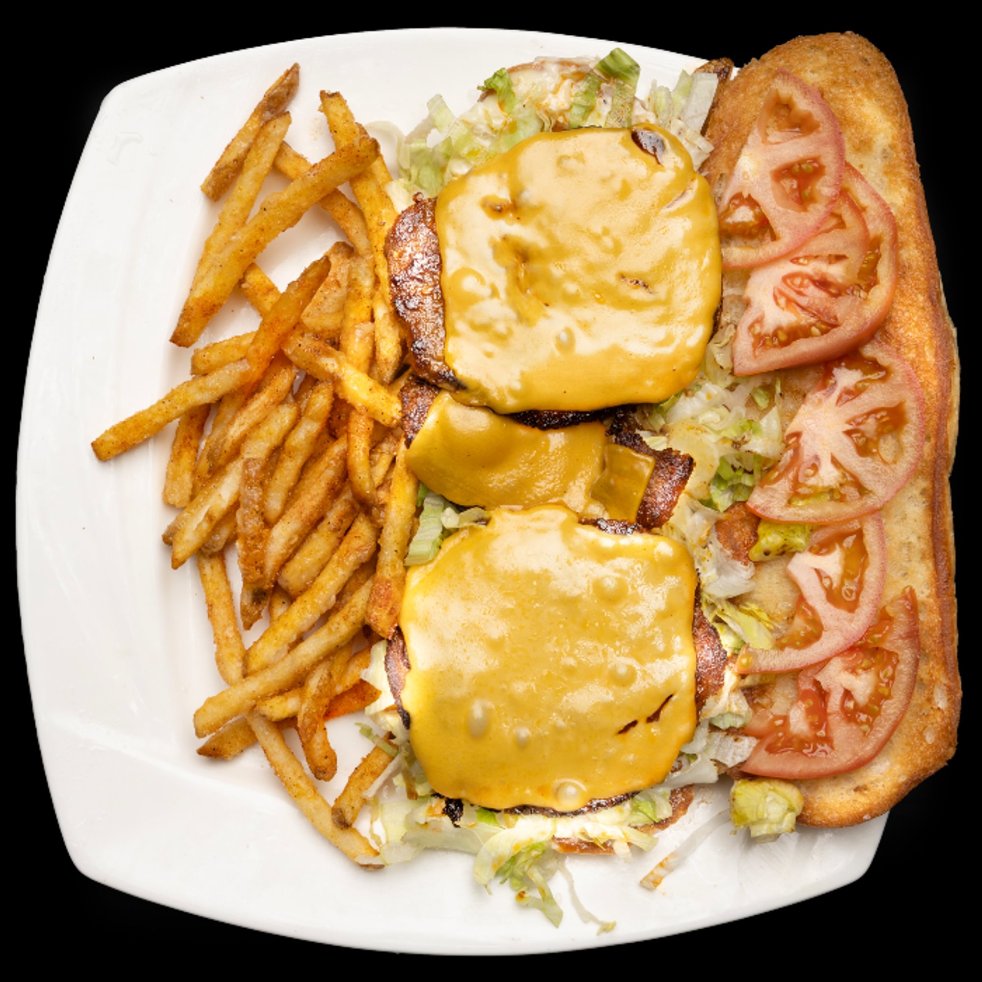 Hot Sausage Patties Poboy