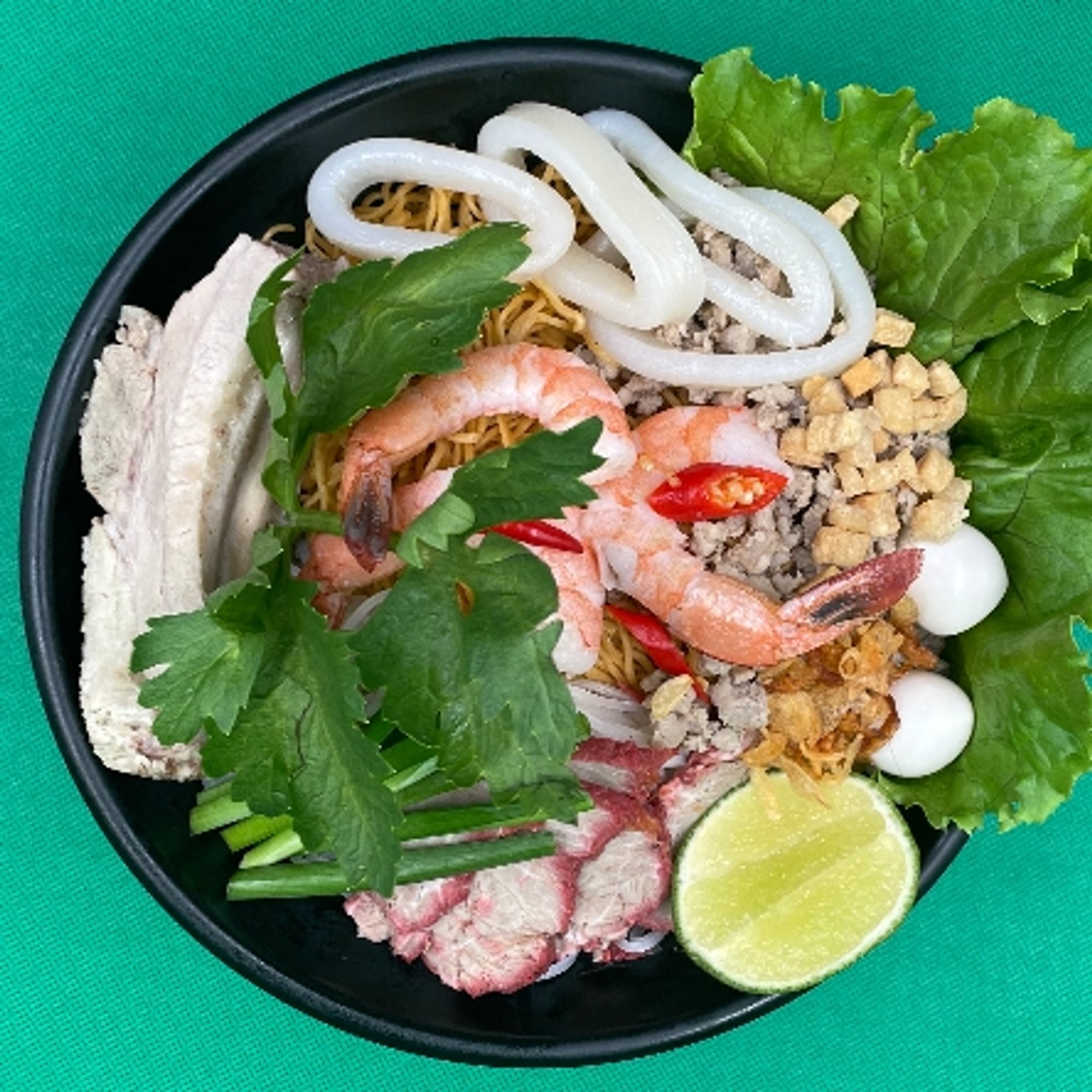 SP1 COMBINATION DRY NOODLES / Hủ Tiếu Mì Khô