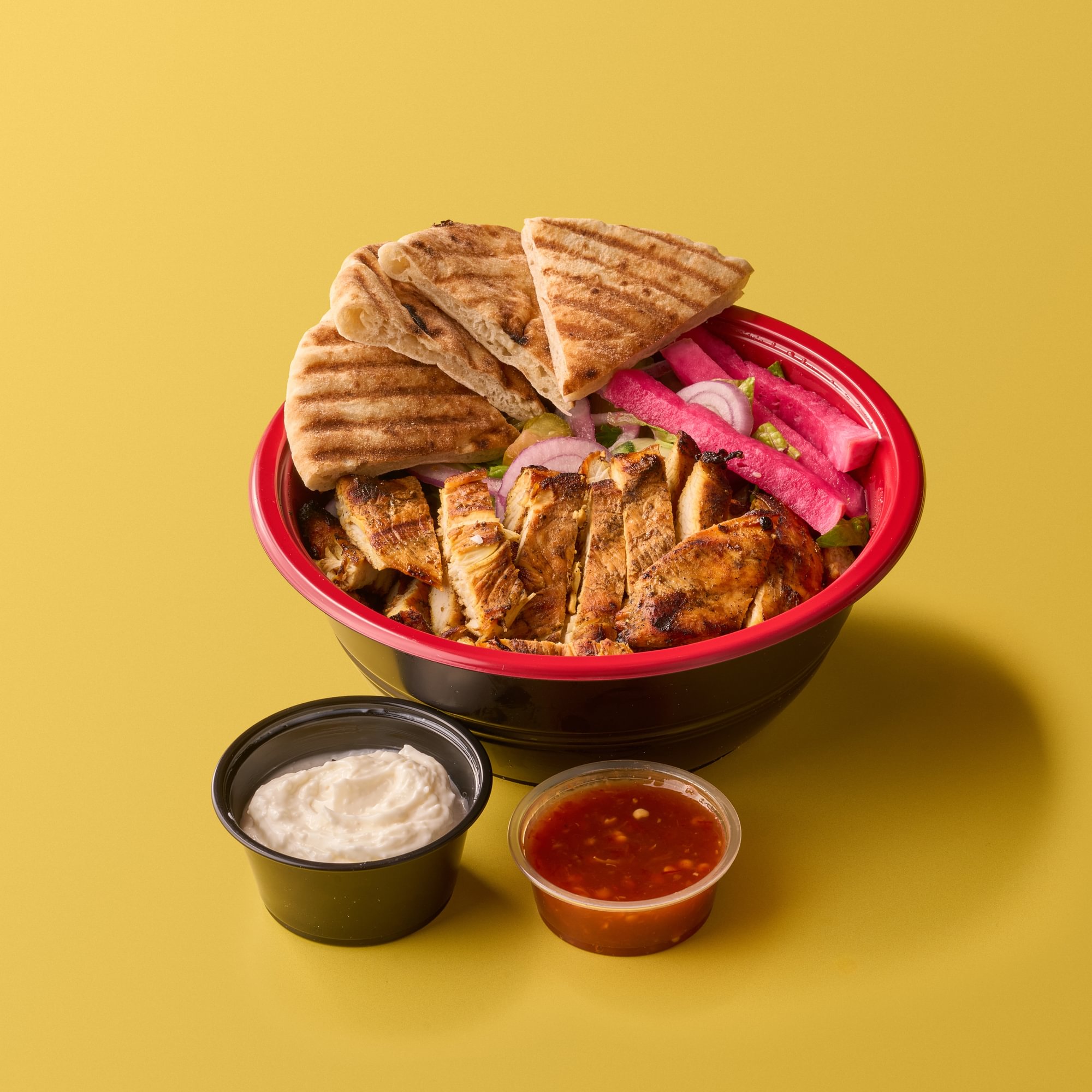 Chicken Shawarma and Rice Bowl