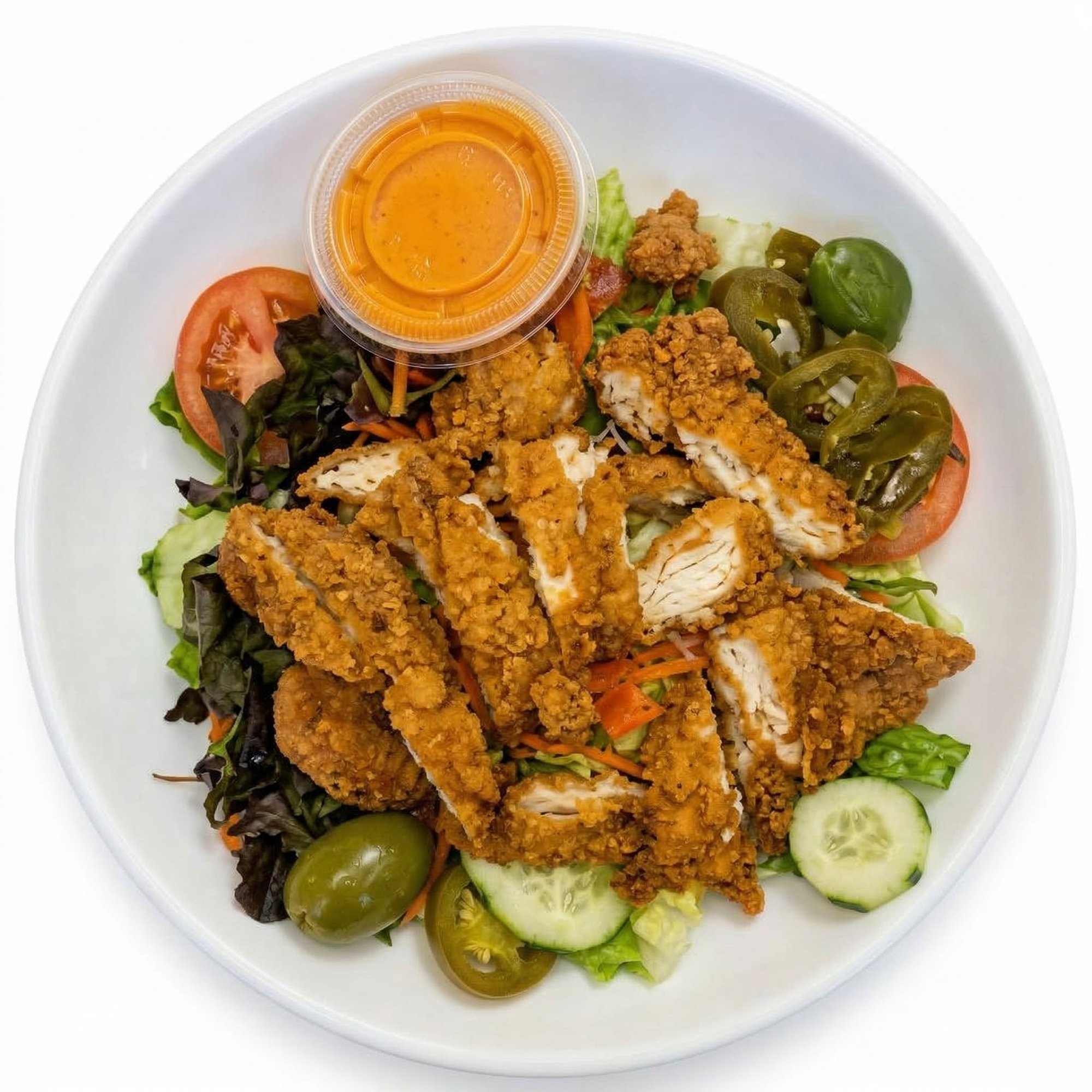 Crispy Chicken Salad