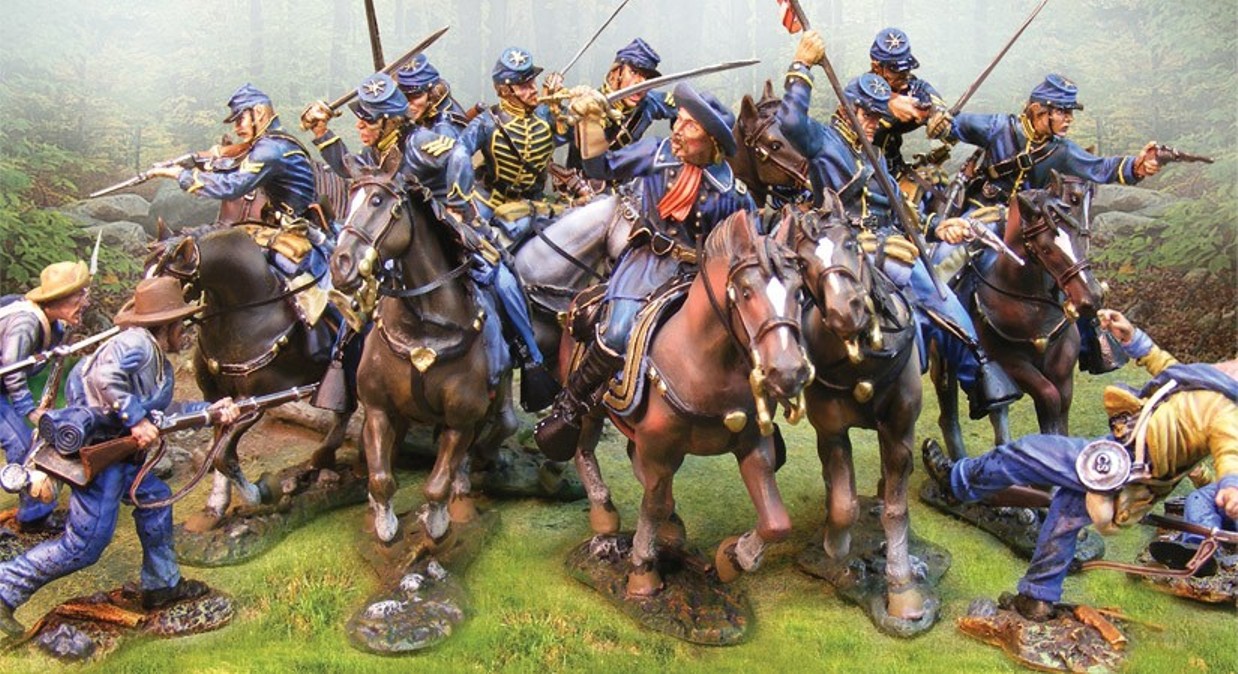 Custer's 7th Michigan Cavalry set
