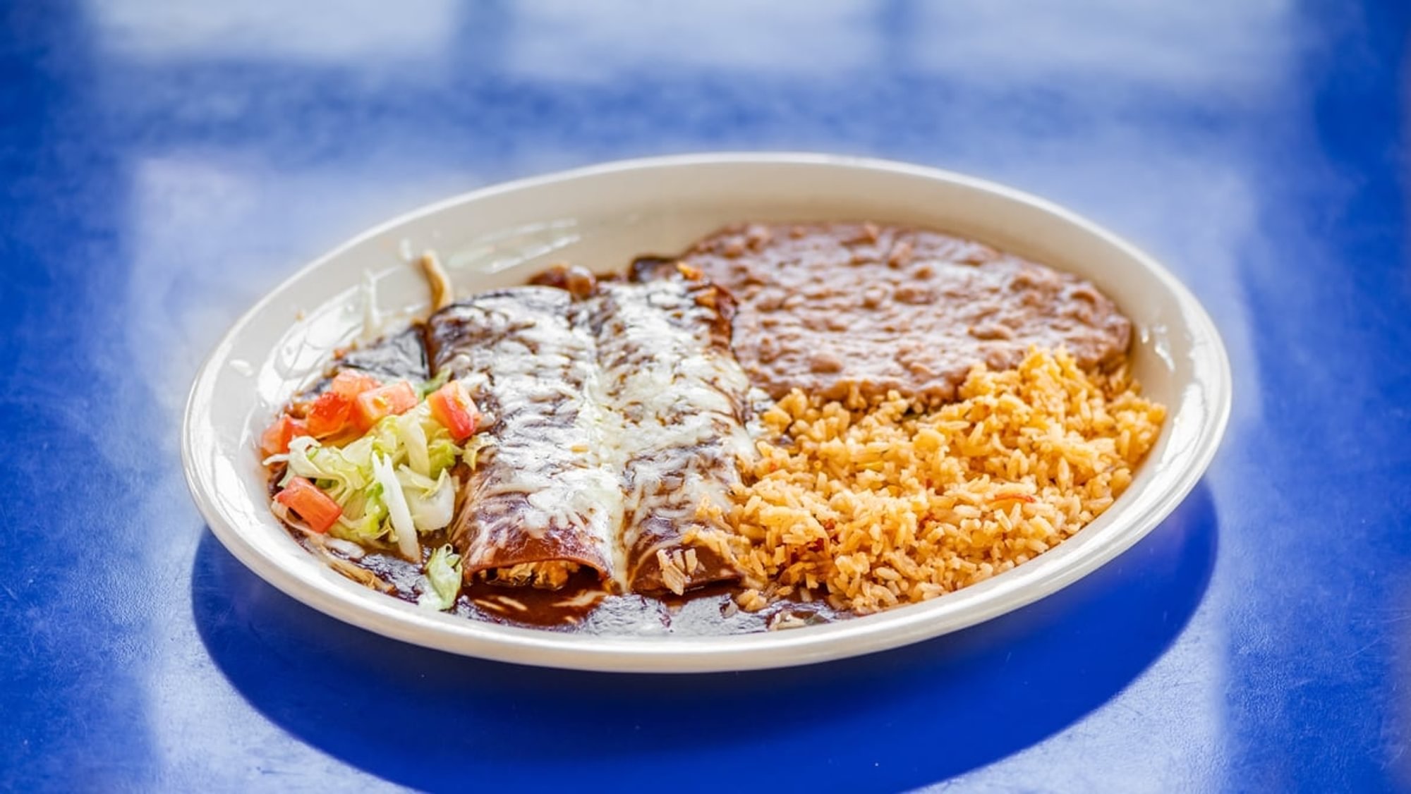 Chicken Mole Enchiladas