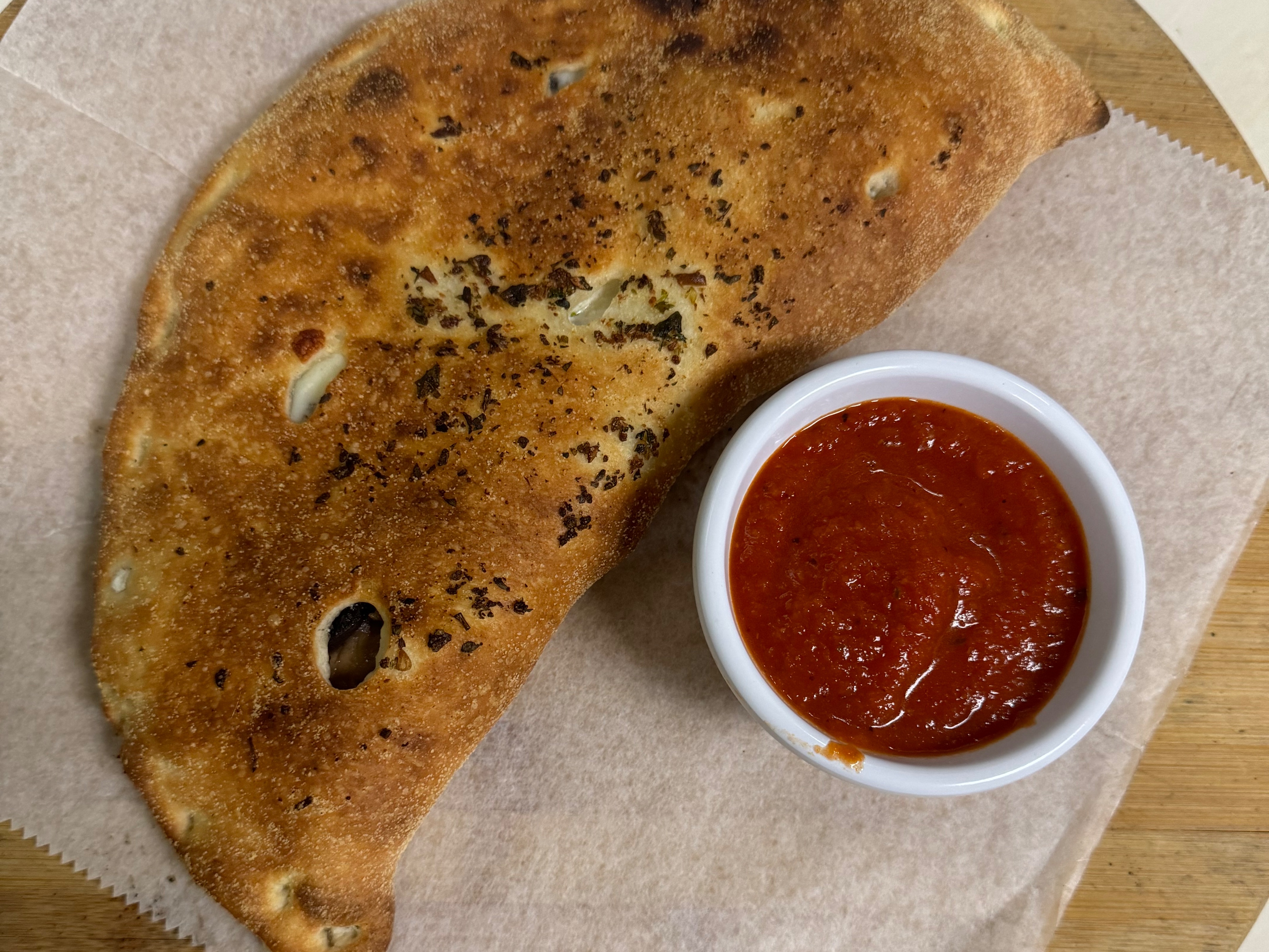 Cheese Calzone Lunch