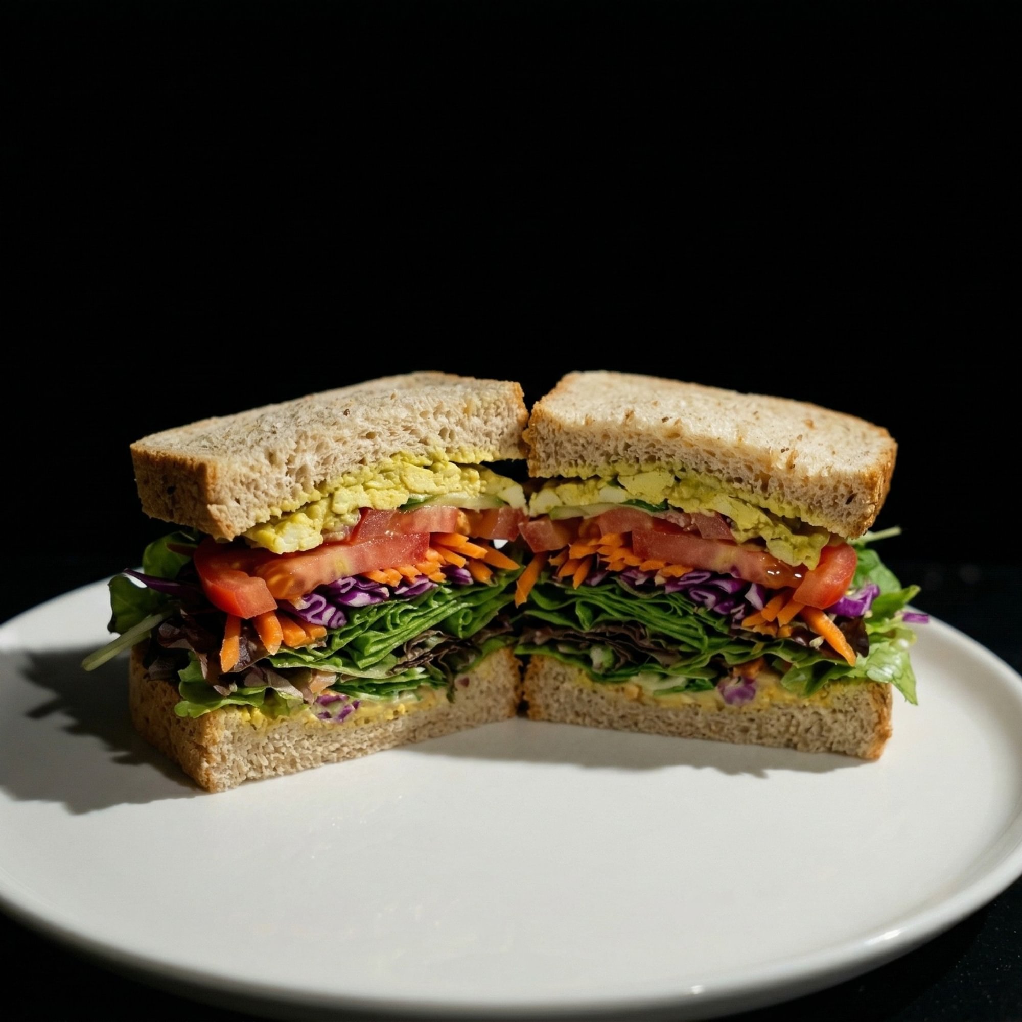 Curry Almond Chicken Sandwich
