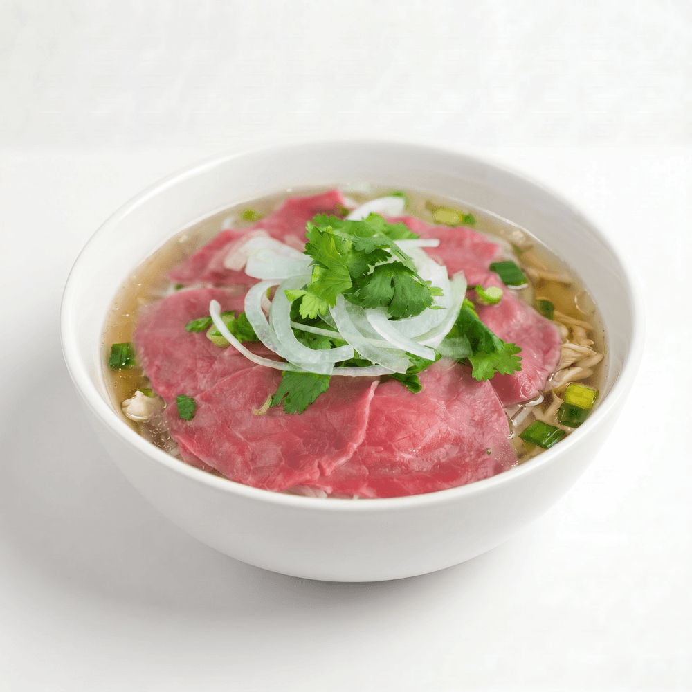 11. Rare Steak Noodle Soup