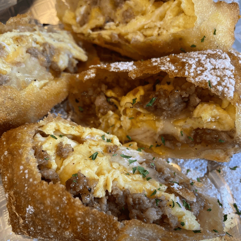 Breakfast eggrolls