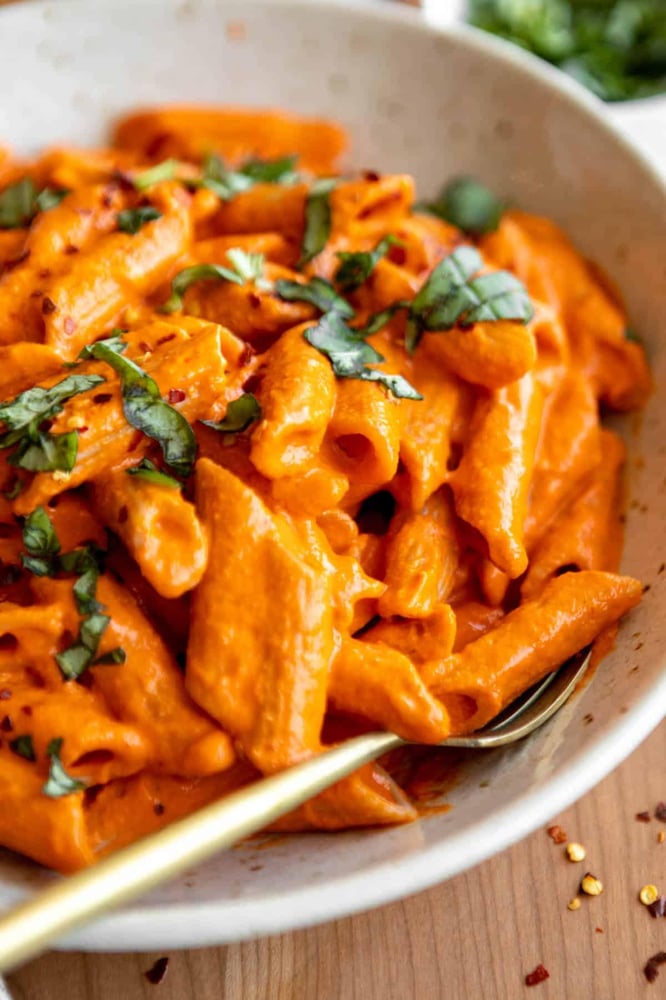 Pasta With Spicy Vodka