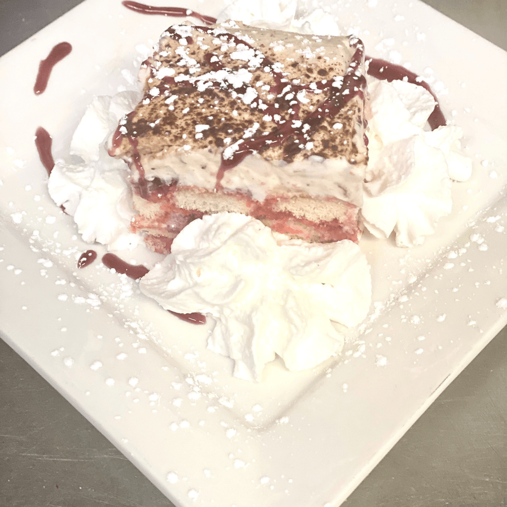 Homemade Raspberry Tiramisu