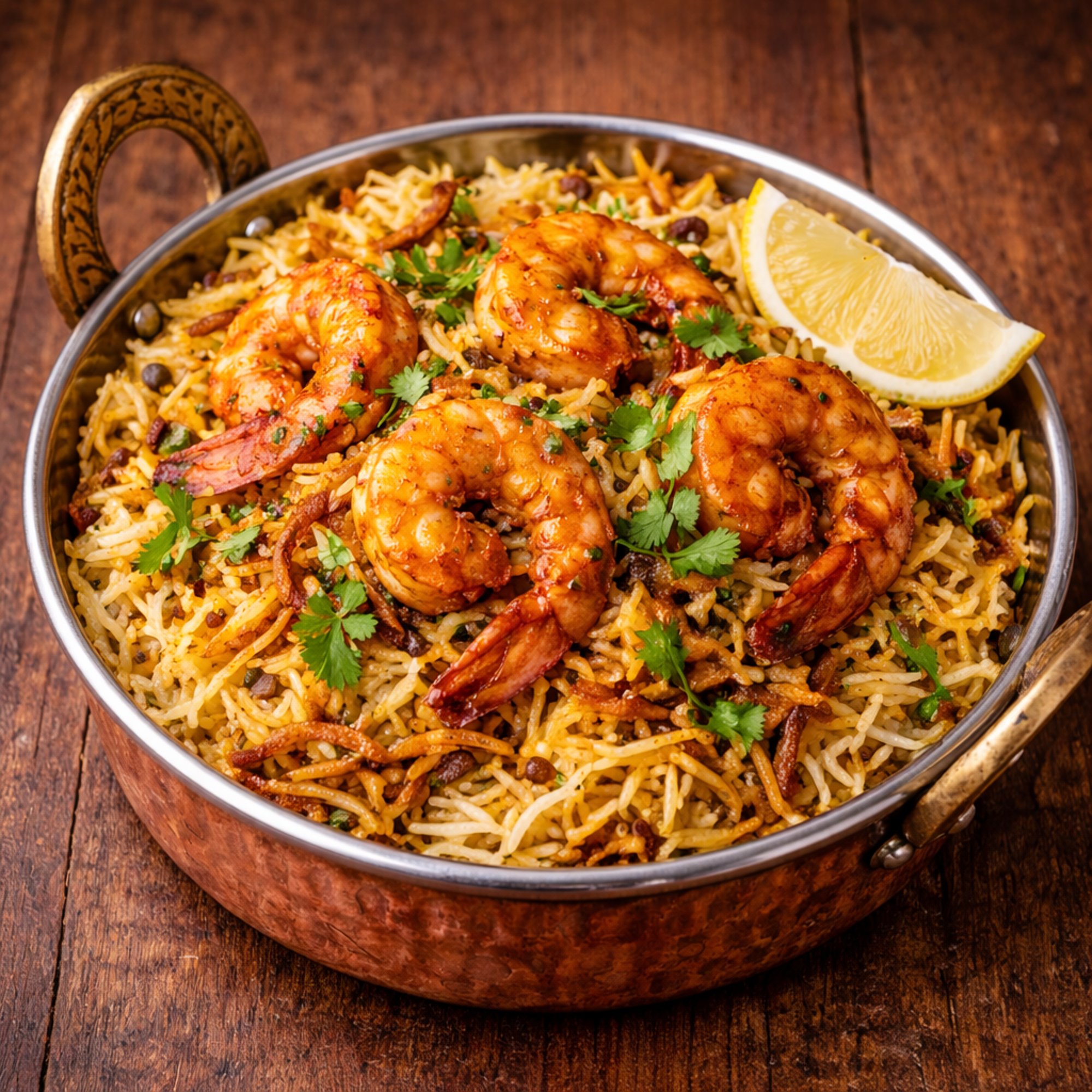 Shrimp Biriyani
