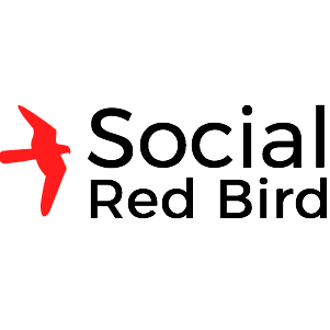 Social Red Bird Logo