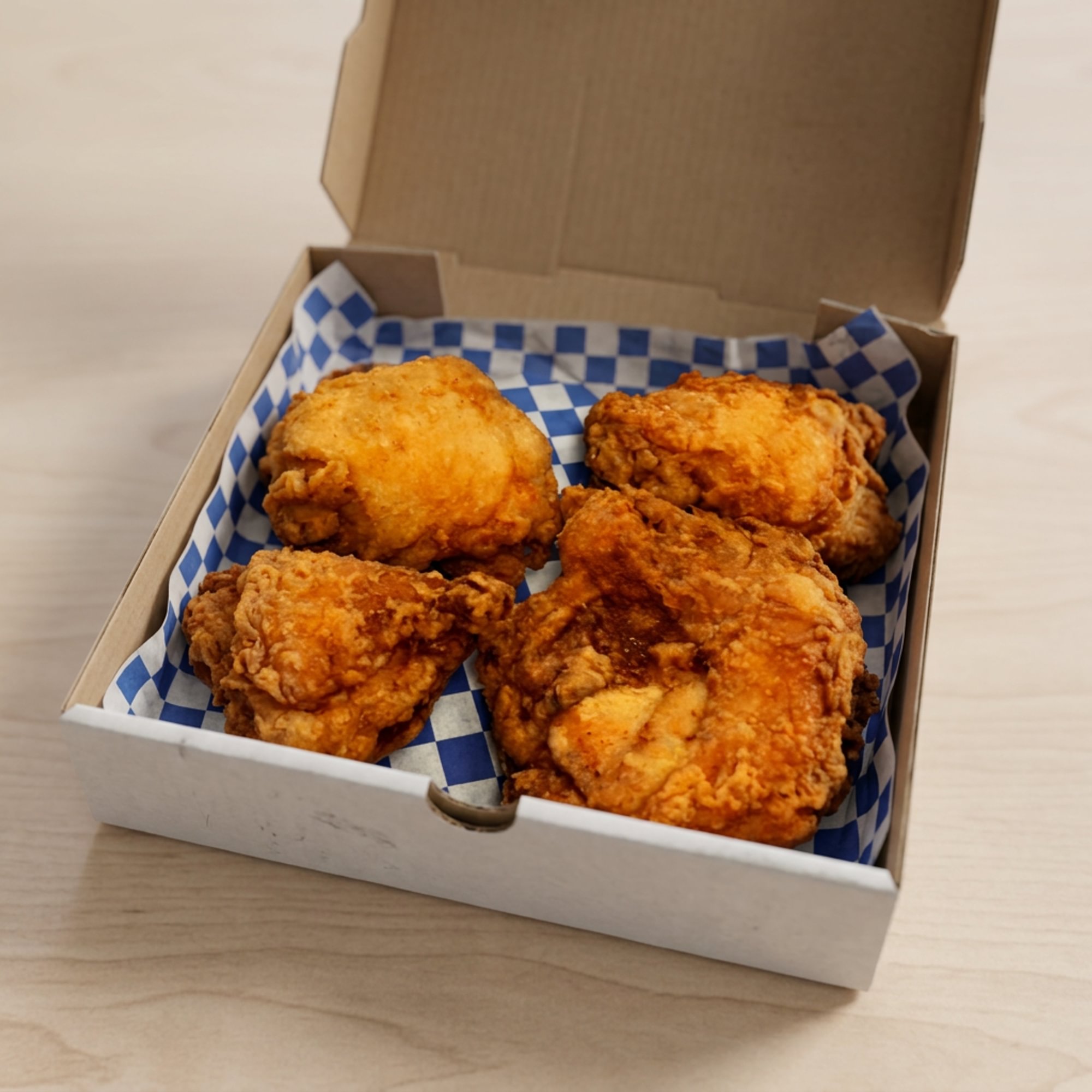 Broaster Chicken Only - 4 Piece White