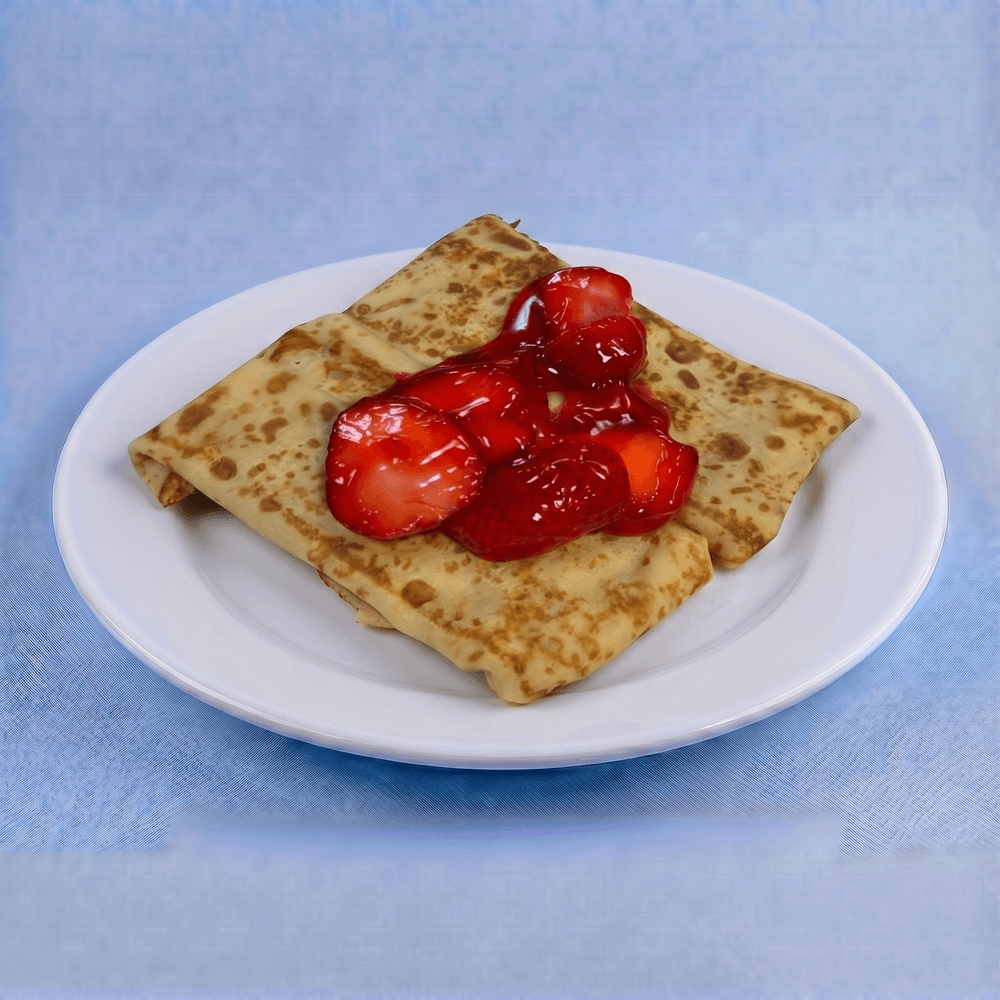 Strawberry Cheesecake Crepes