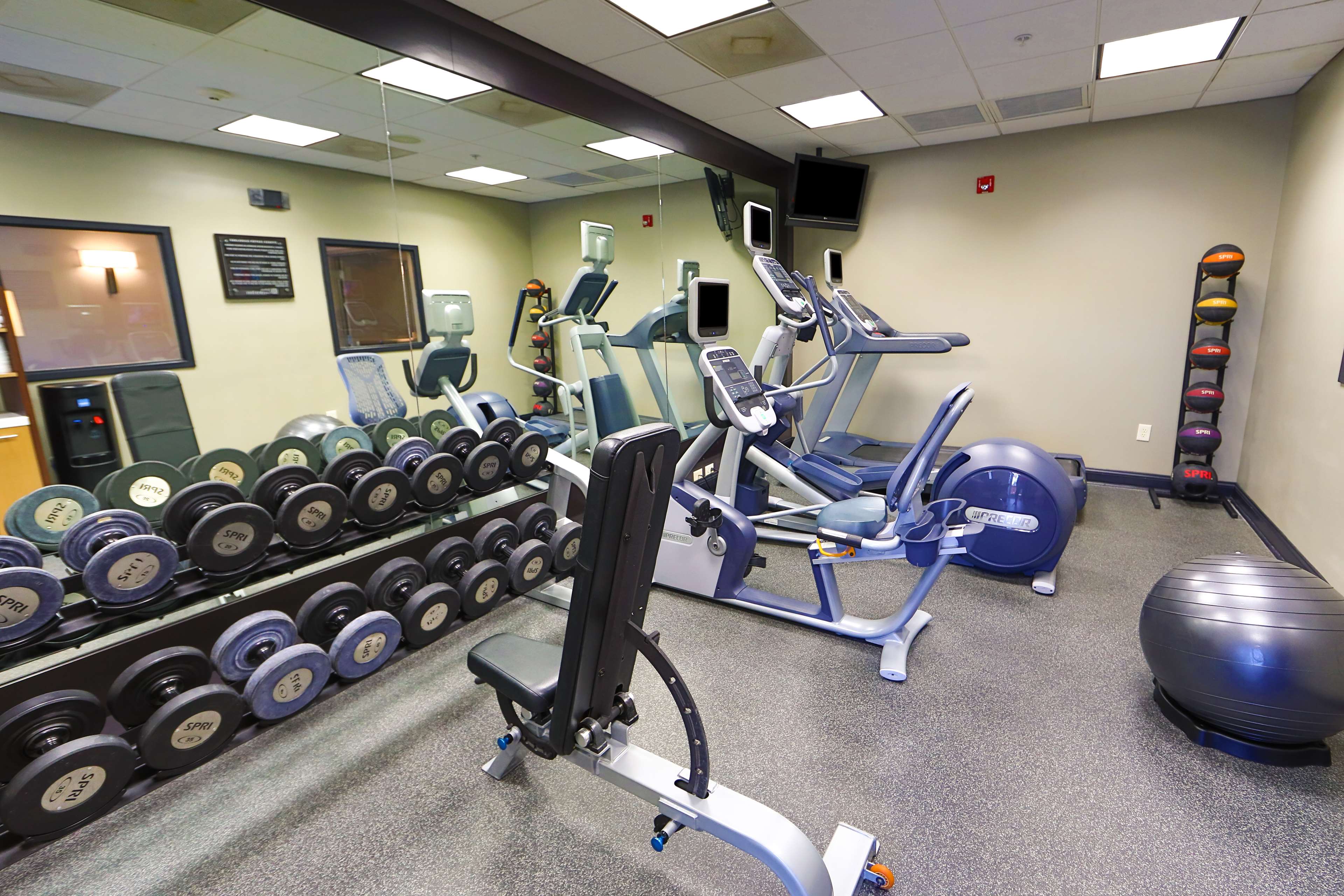 Health club  fitness center  gym