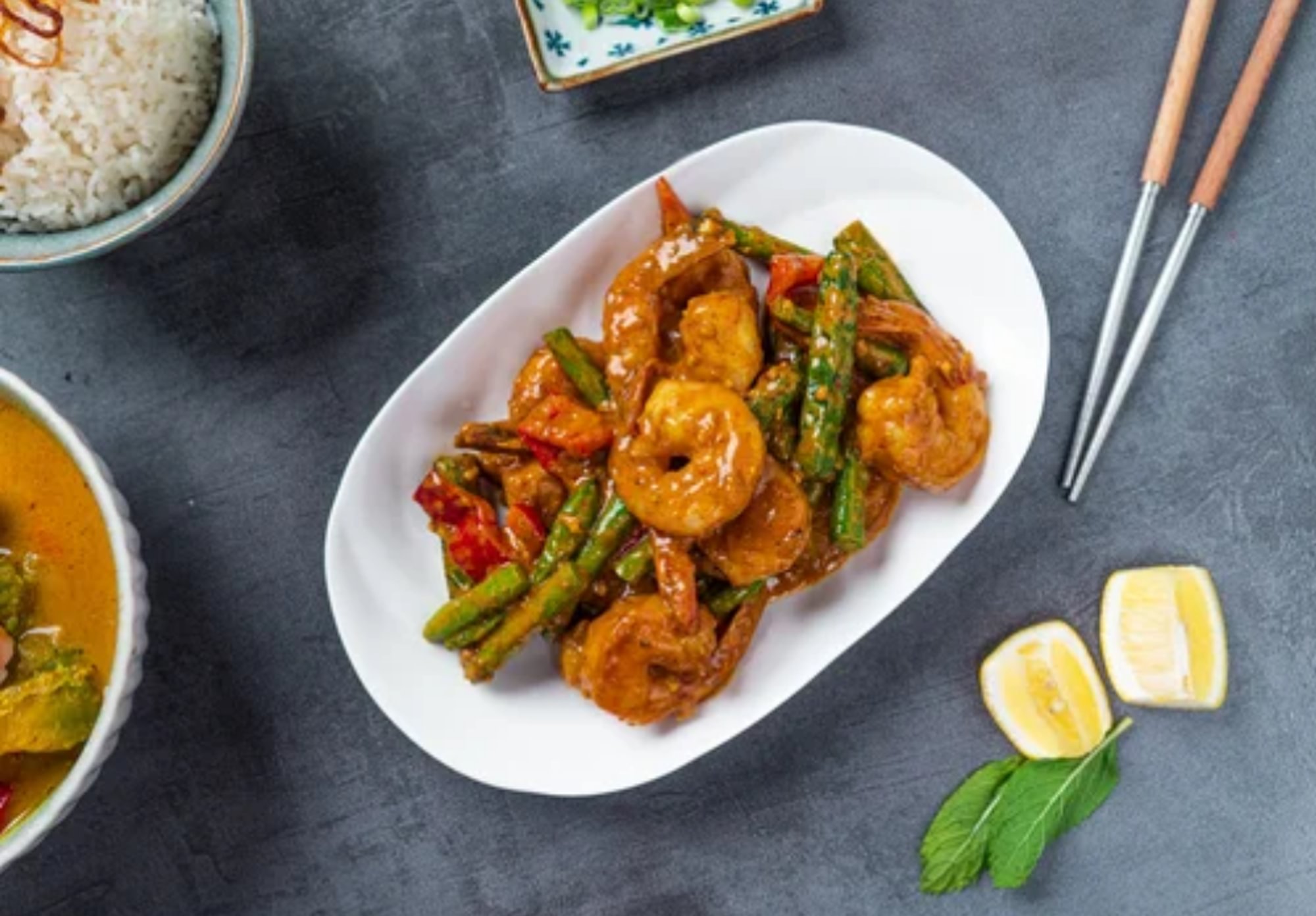 Kabocha Shrimp Curry