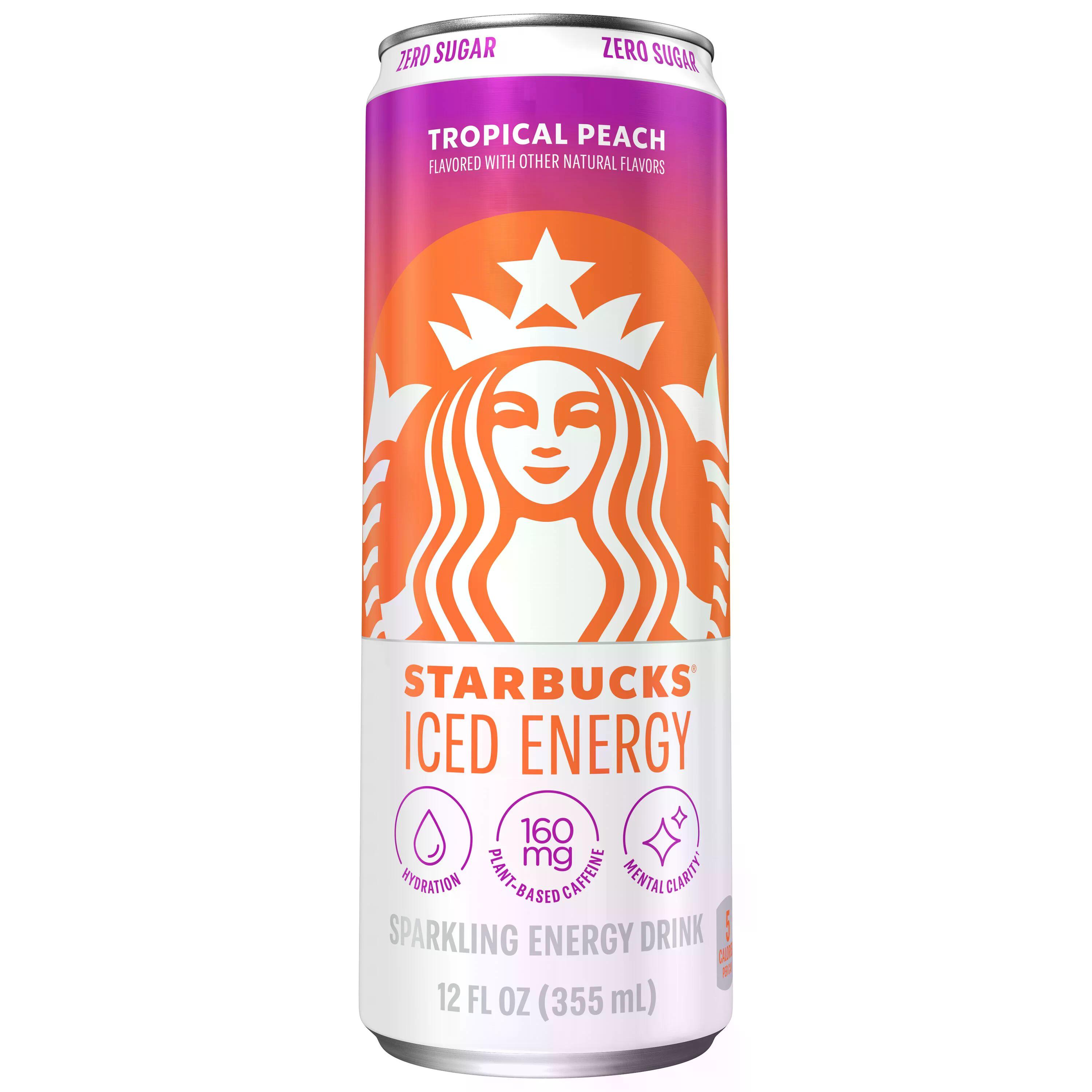 Starbucks Iced Energy Tropical Peach 12oz