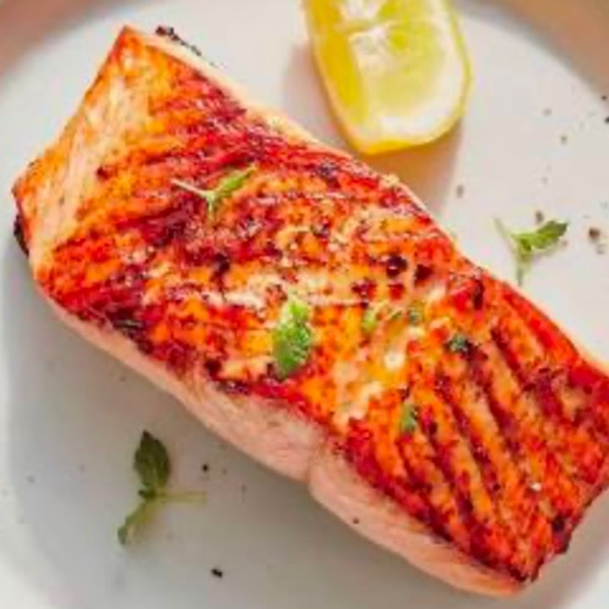 BROILED ATLANTIC SALMON