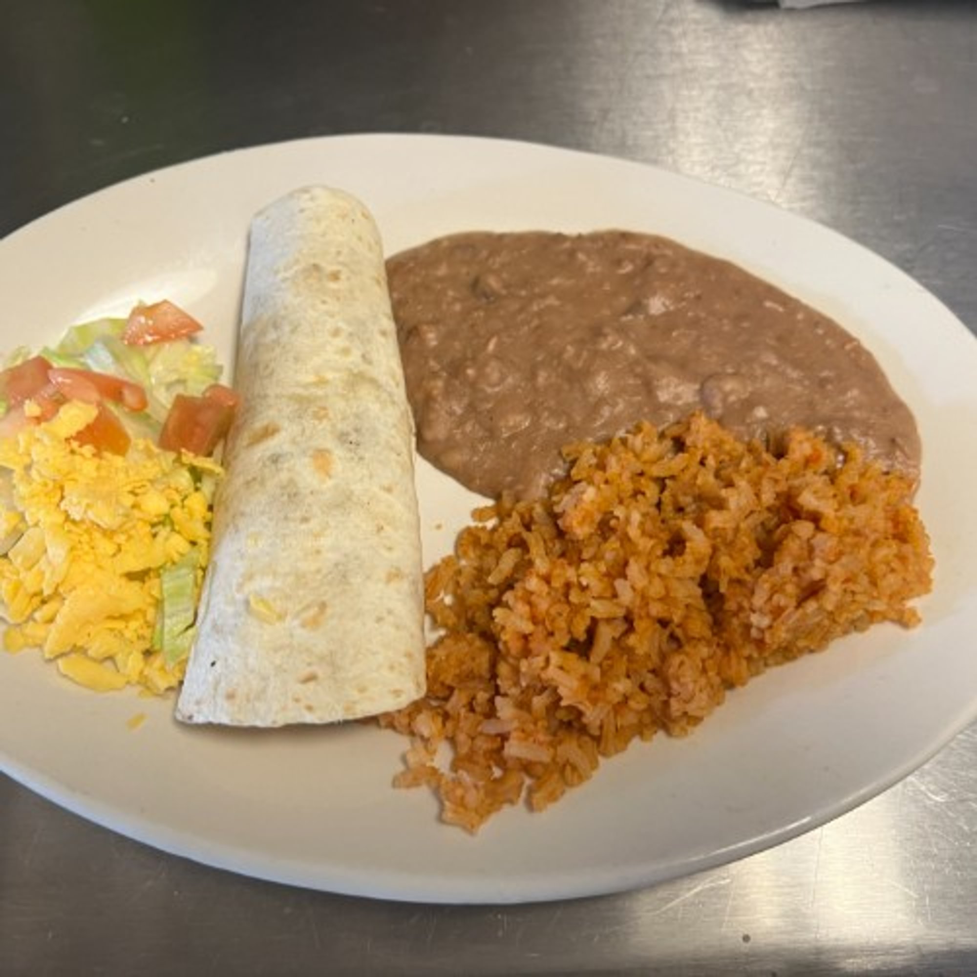 Kids Burrito Plate
