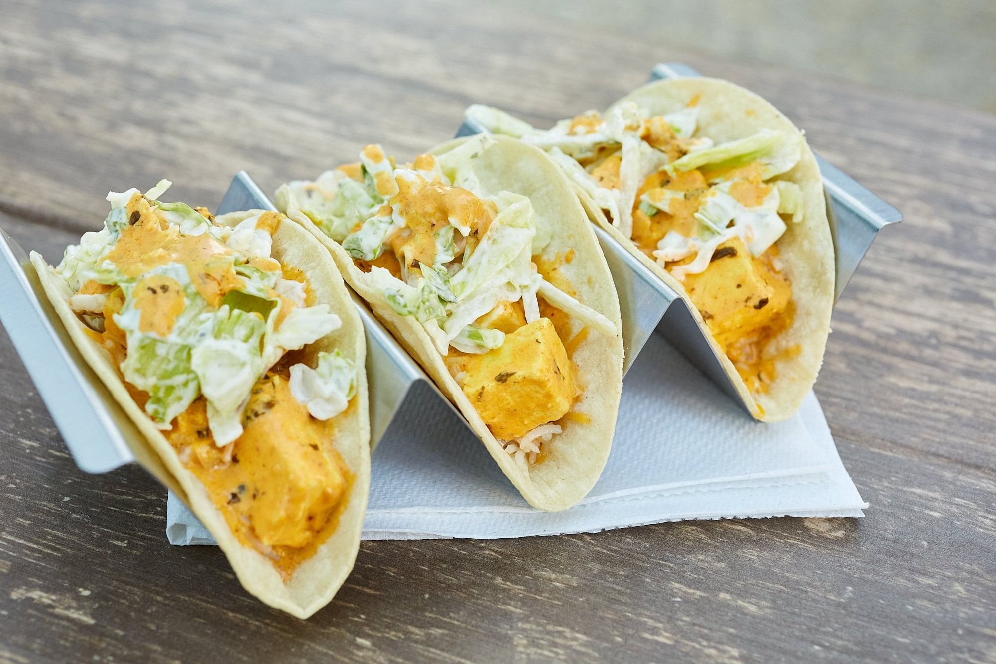 Paneer Tikka Tacos