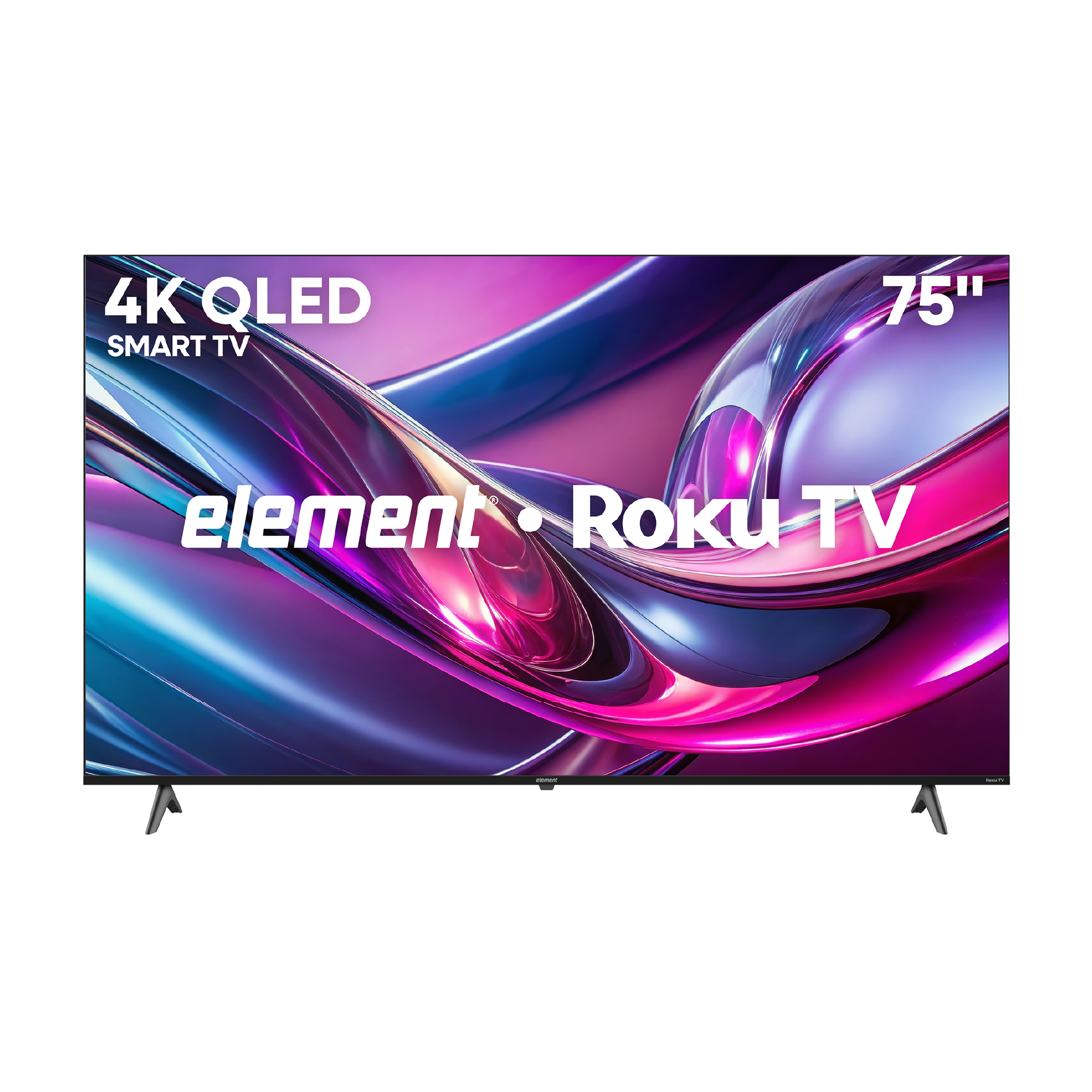 75" Element 4K QLED Smart Roku TV