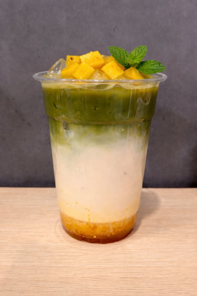 Matcha Oat Milk Mango 16oz