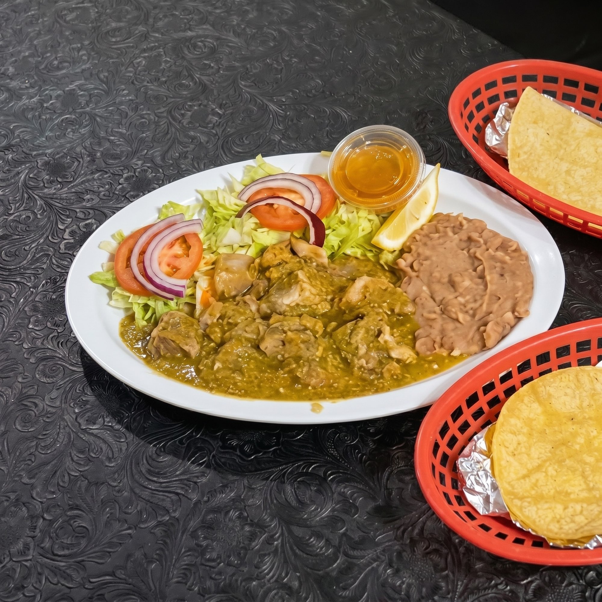 Chile Verde / Green Chili Plate