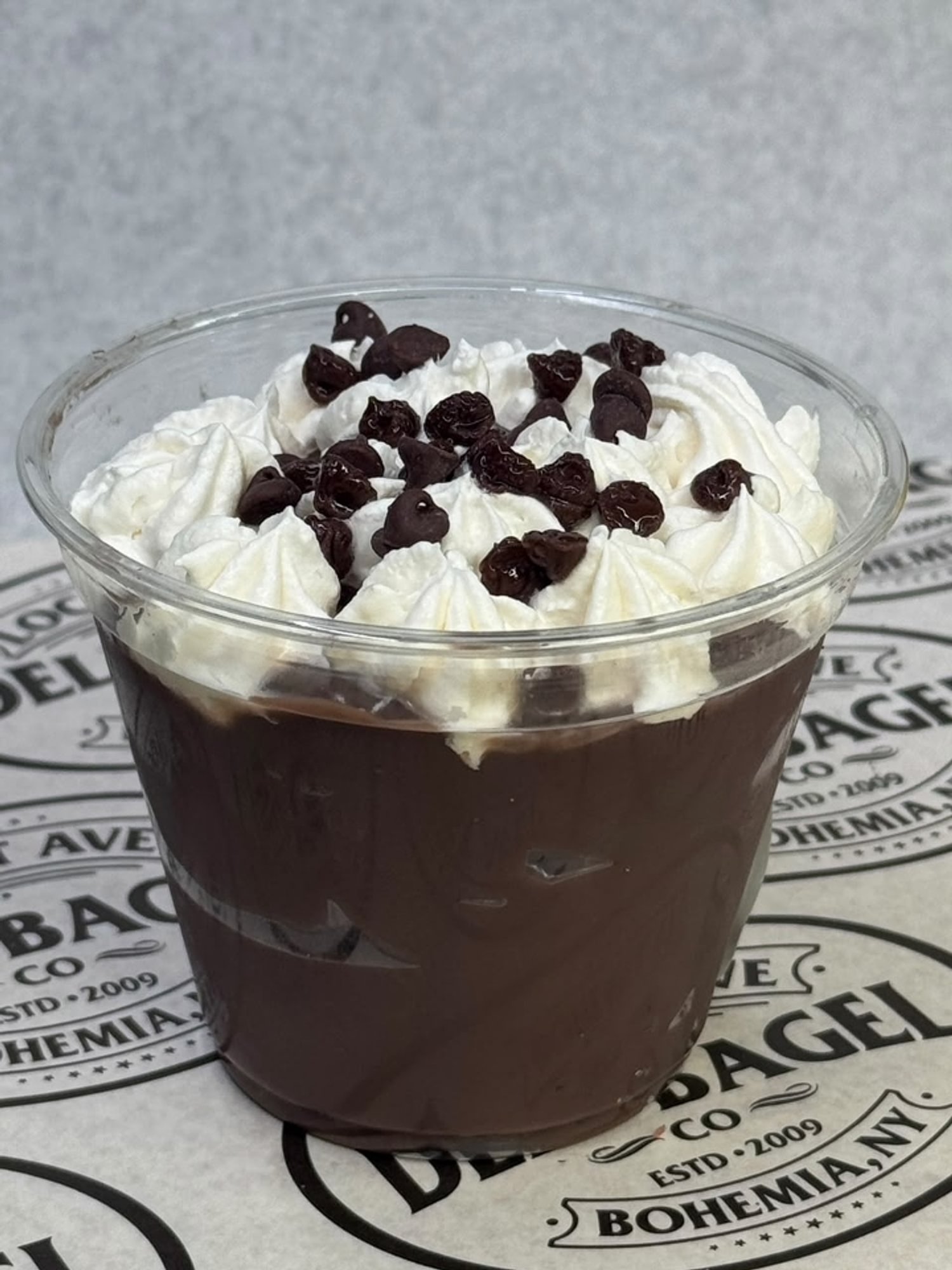 Chocolate chip pudding