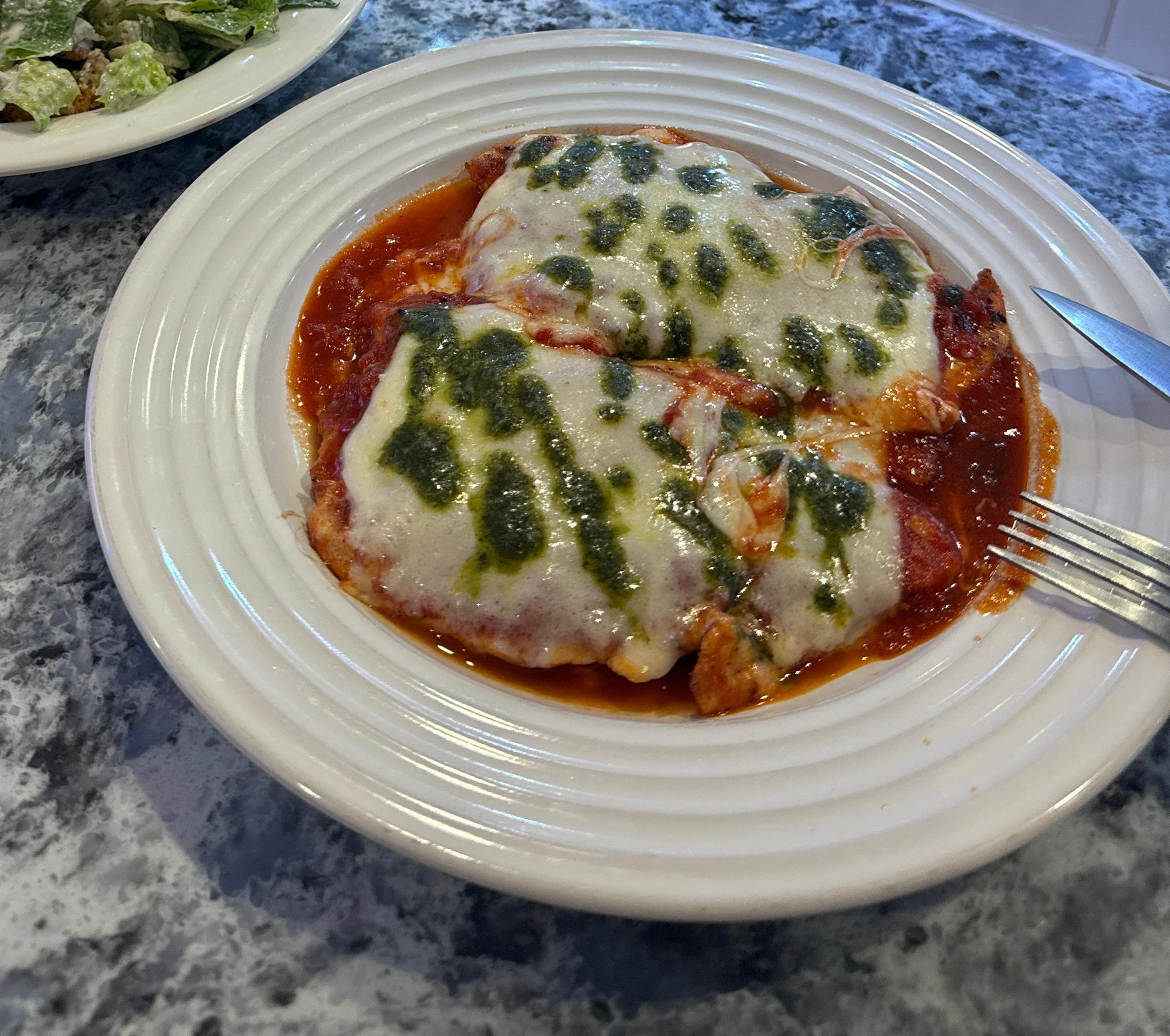 Chicken Parm Plate