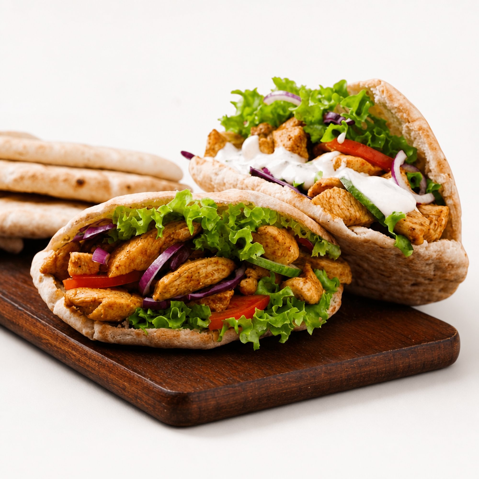 Chicken Gyro on Pita