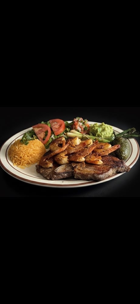 T Bone & Shrimp