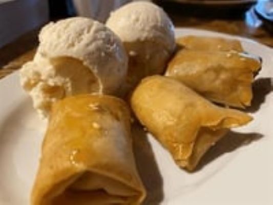 BANAN ROLL + ICE CREAM