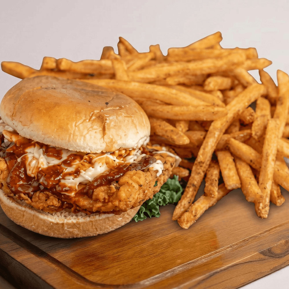 Zaffron Chicken Sandwich Meal