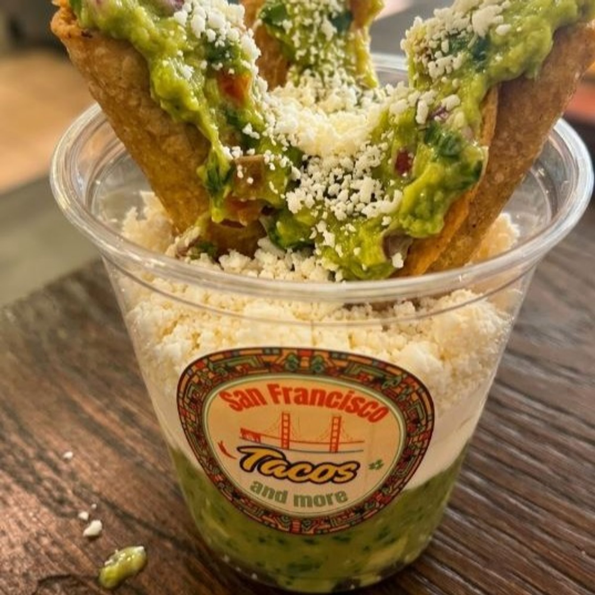 Taquitos in a Cup