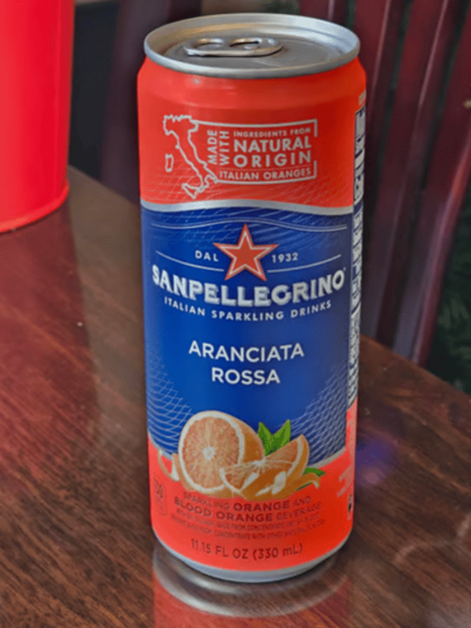 Can of San Pellegrino