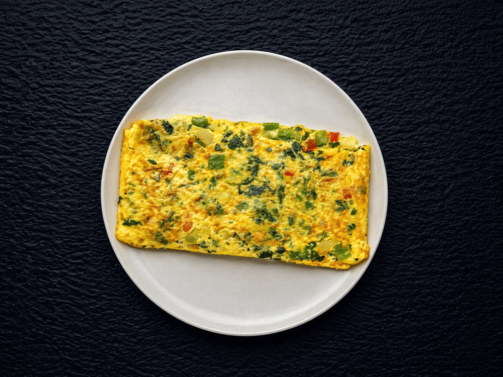 E4 Vegetable Omelette Platter
