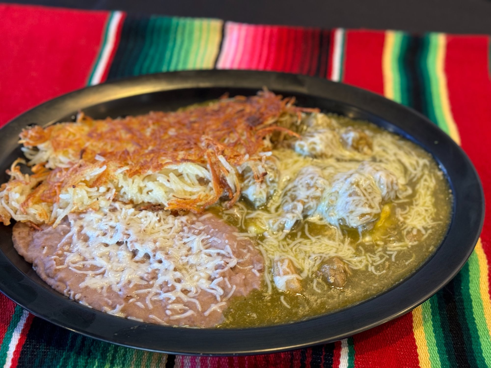 Chile Verde and Eggs
