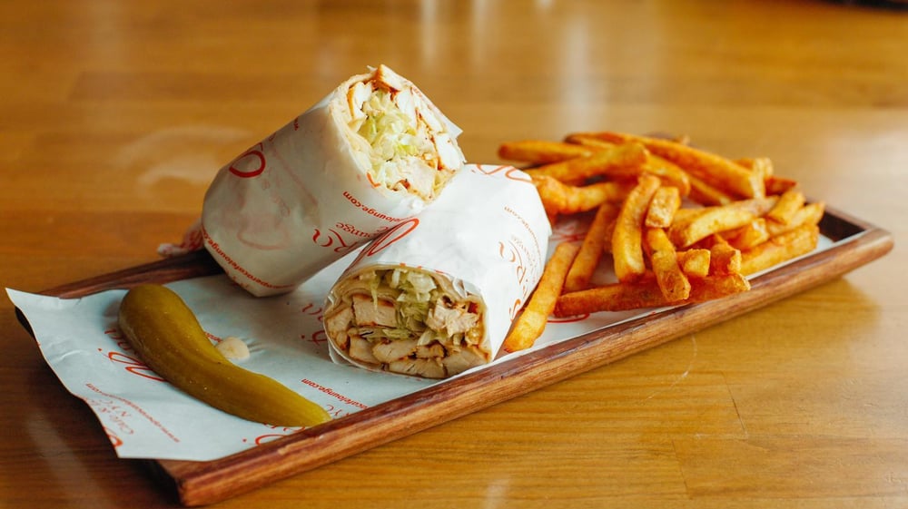 Chicken Doner Wrap (Gyro)