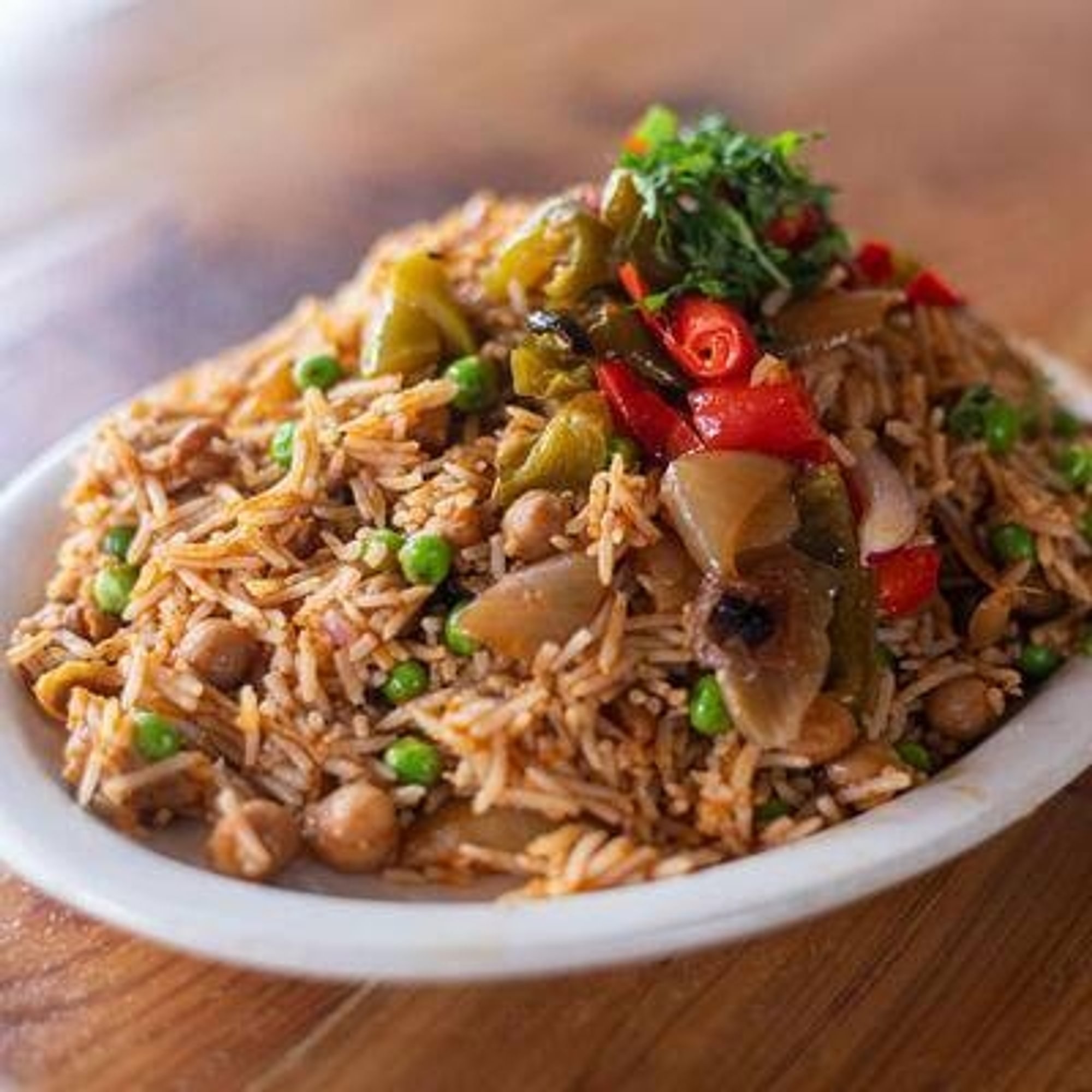 Mushroom Biryani