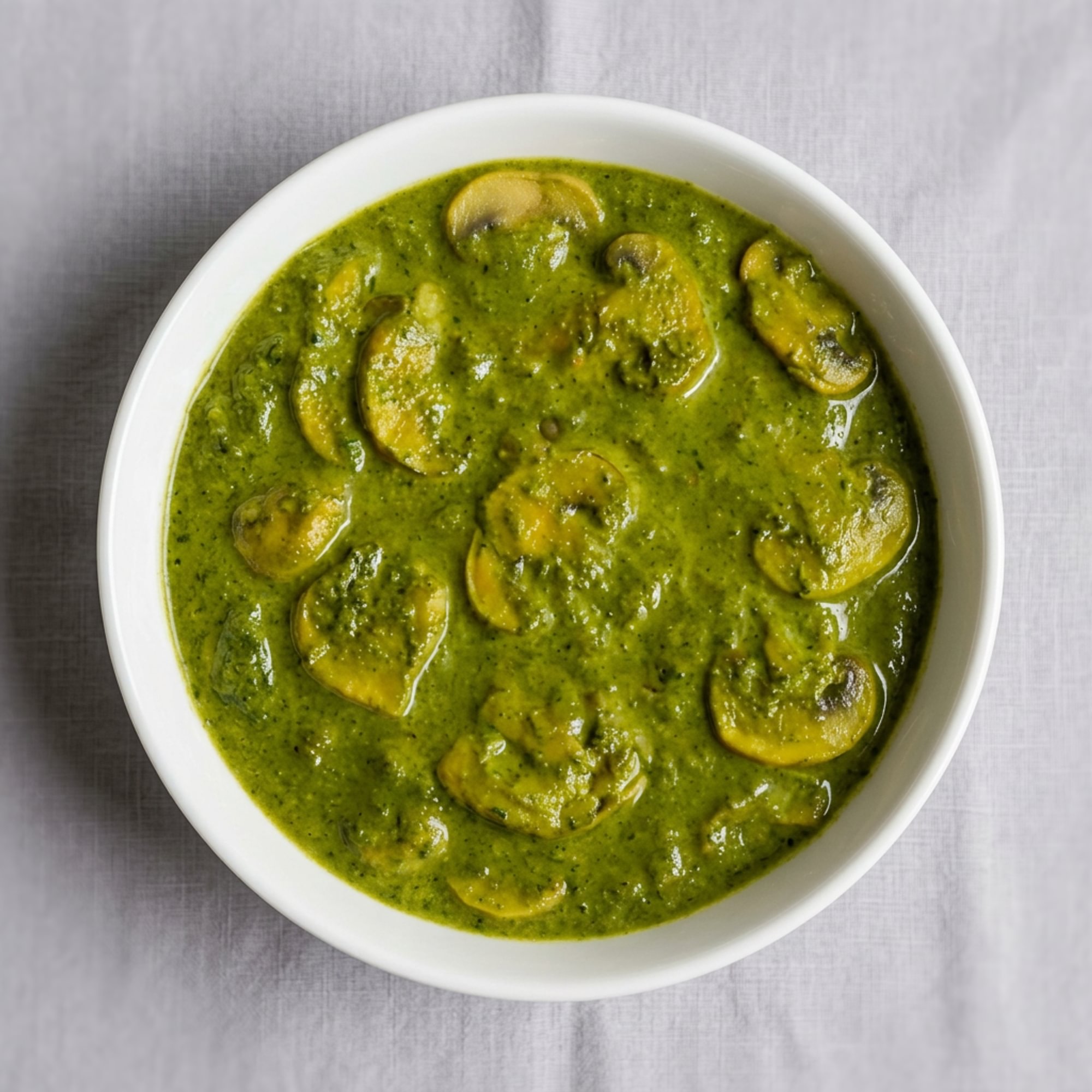Palak Mushroom