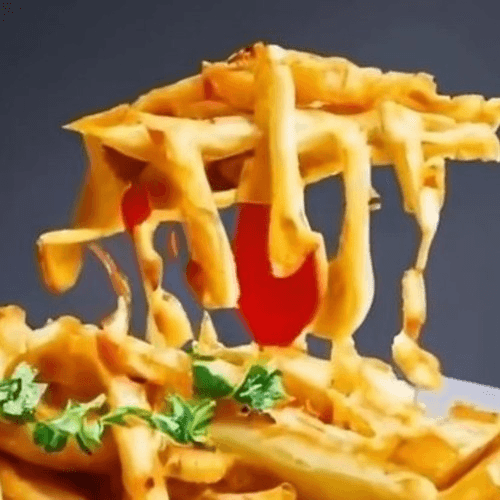 Cheesy Masala Fries